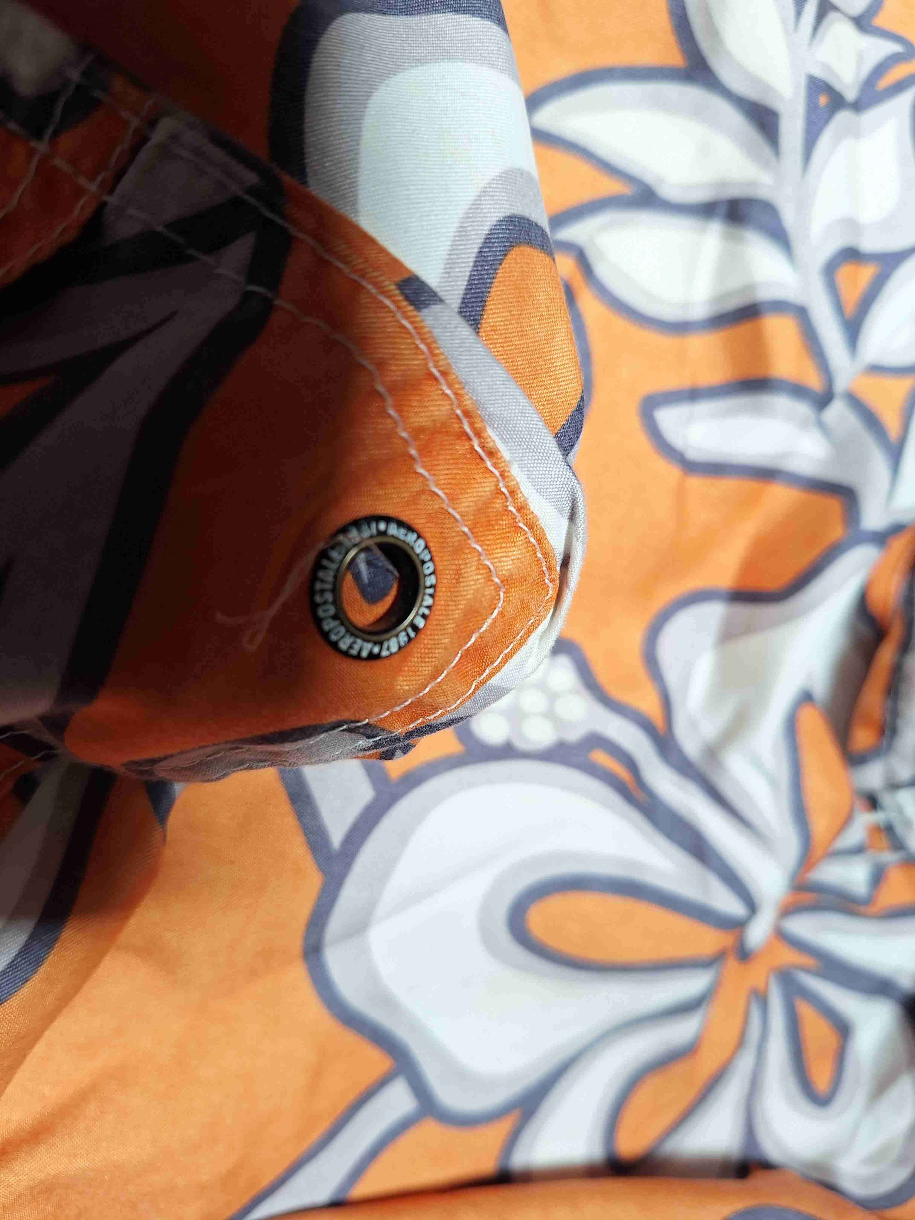 Short Aeropostale naranja con estampado floral - miniatura 4