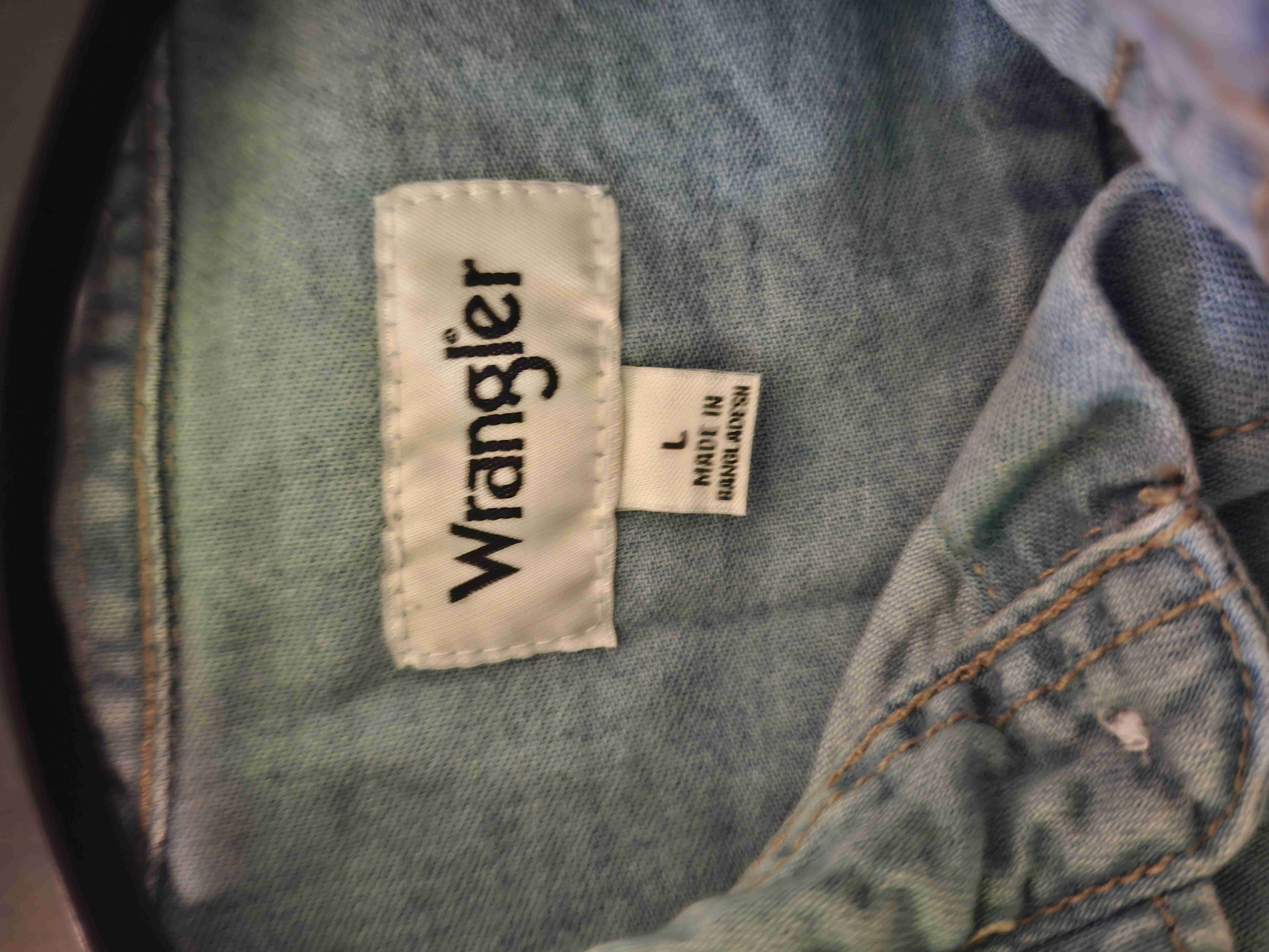Camisa Wrangler Talla L - miniatura 4