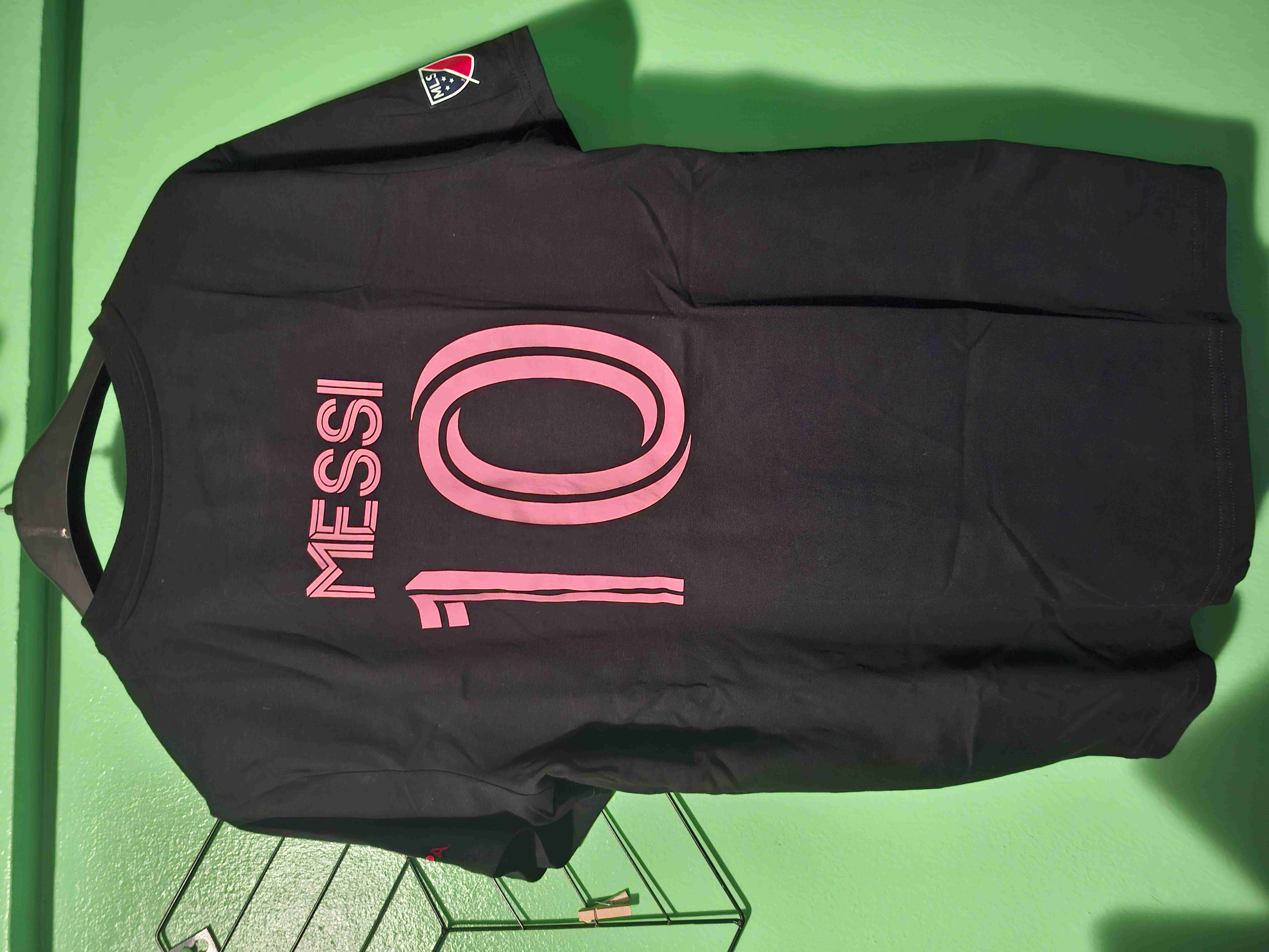 Polera negra Inter Miami con logo - miniatura 2