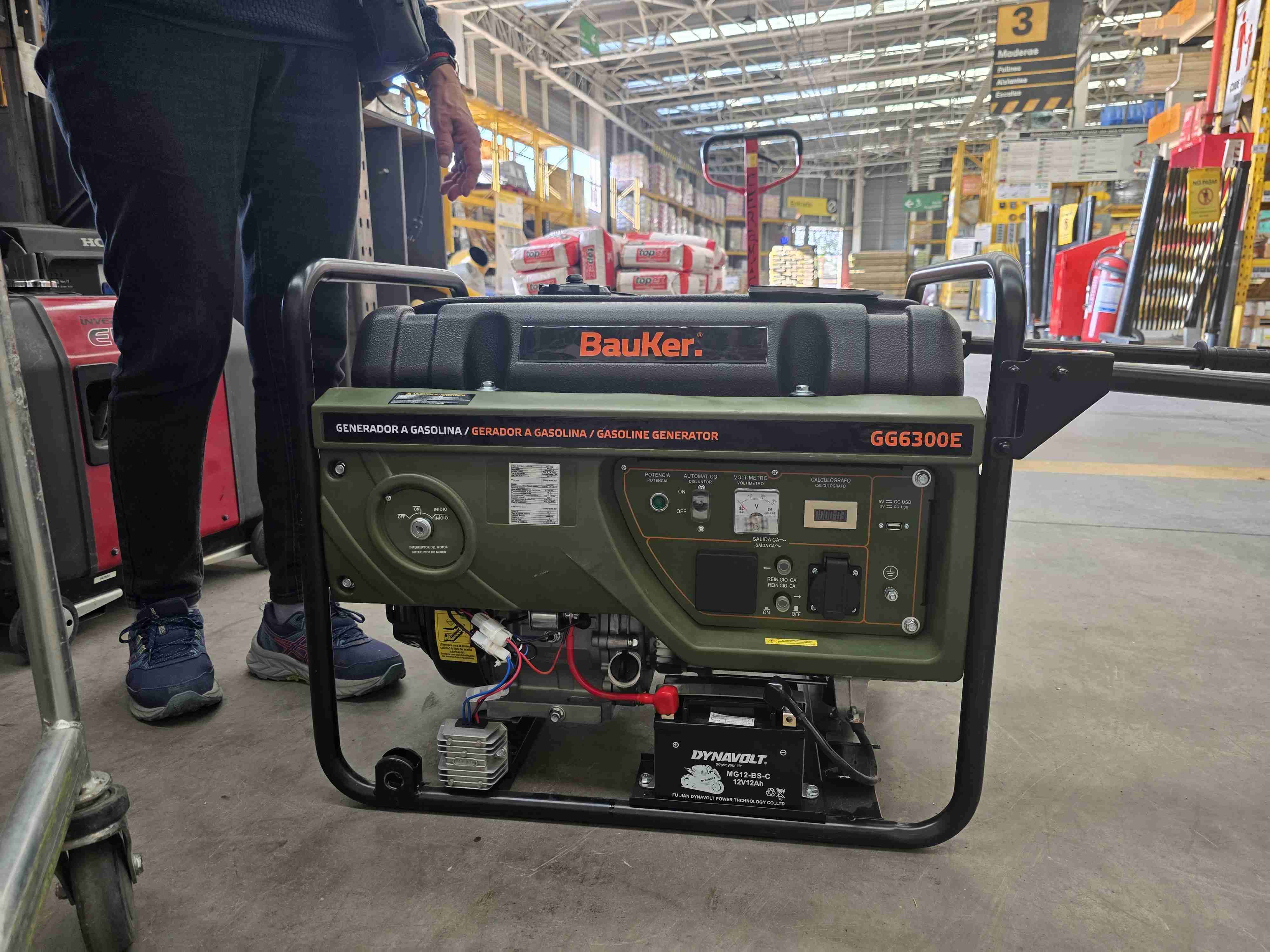 Generador eléctrico 6000 w - miniatura 3