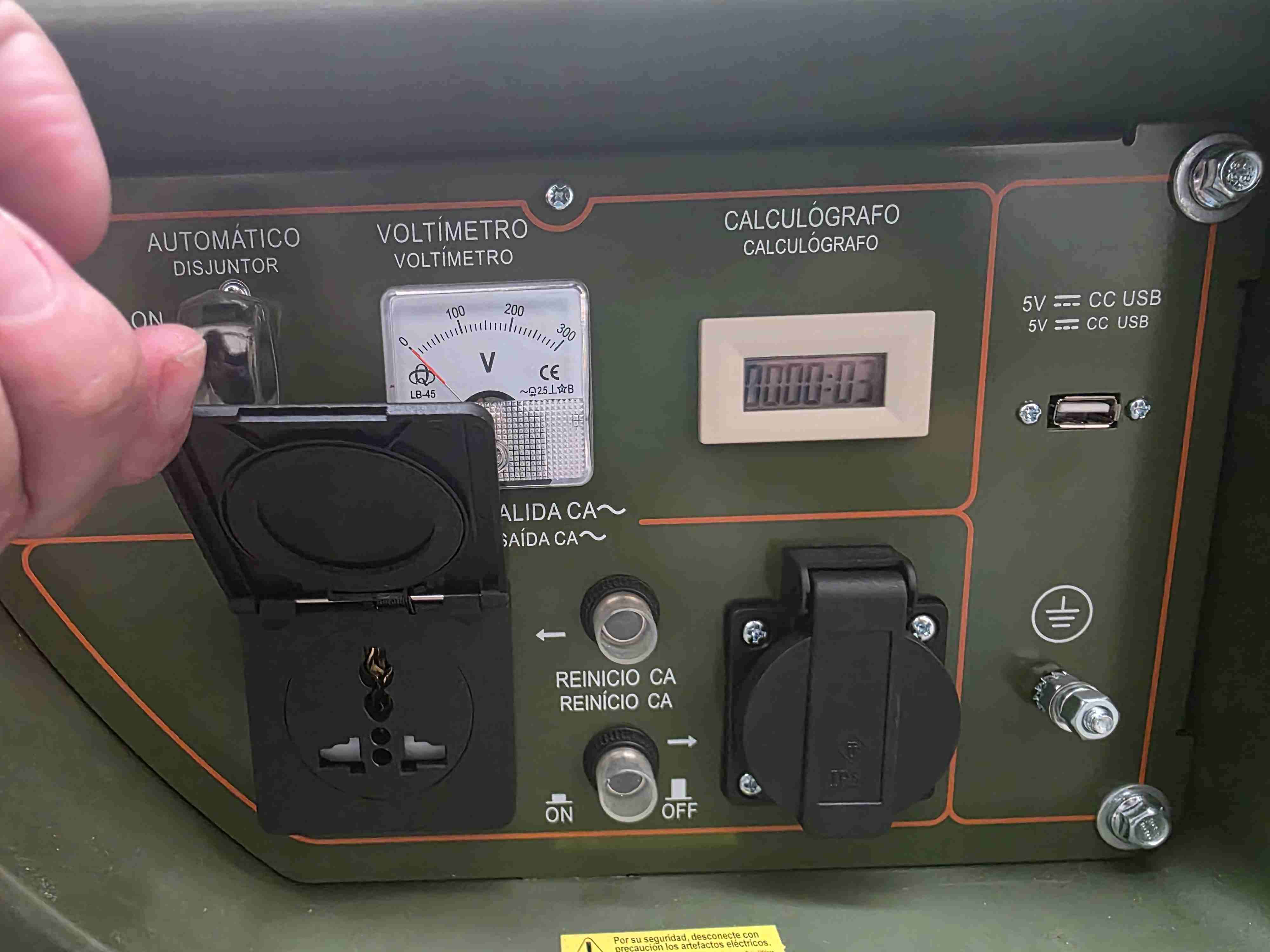 Generador eléctrico 6000 w - miniatura 4