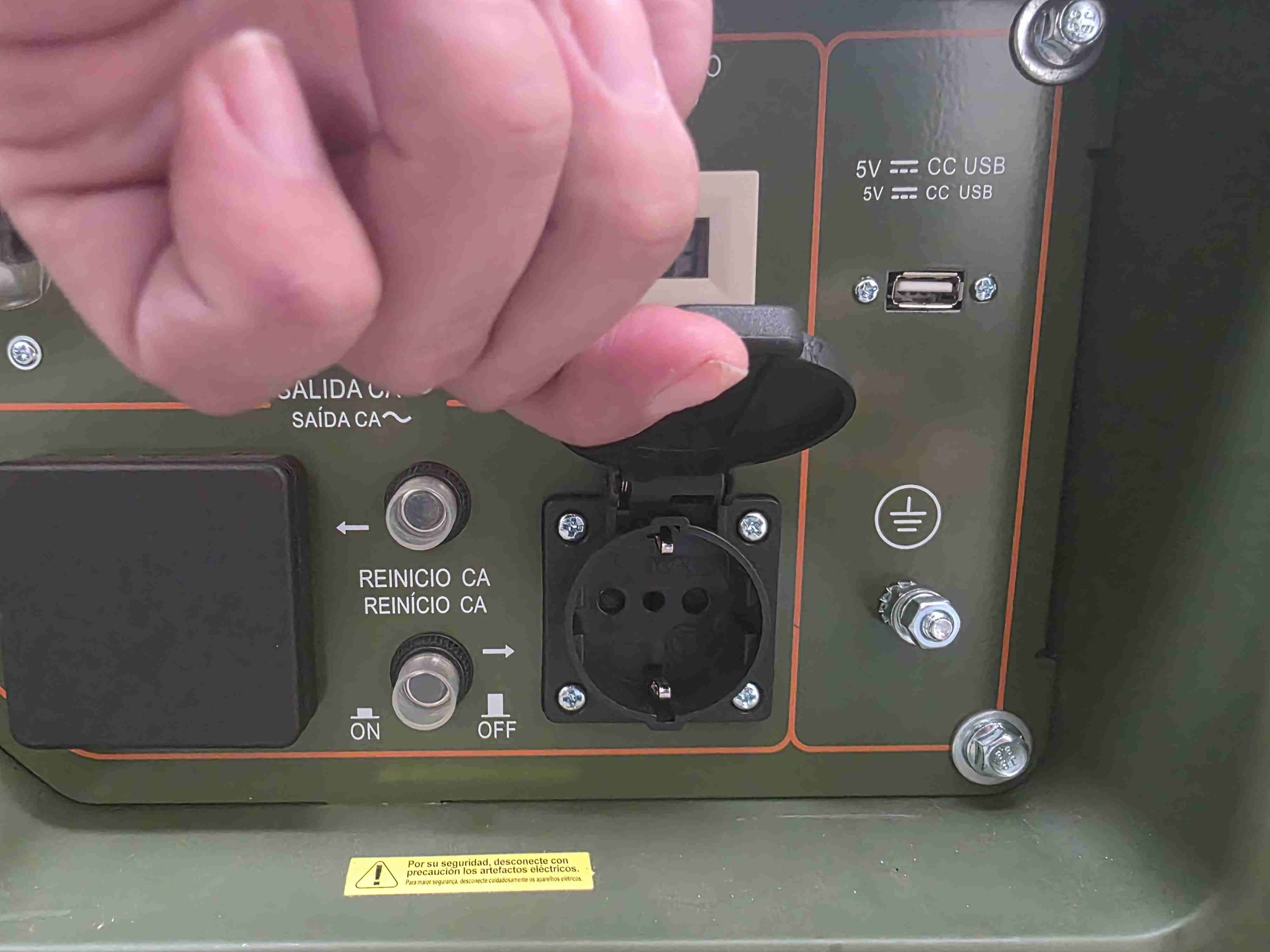 Generador eléctrico 6000 w - miniatura 6