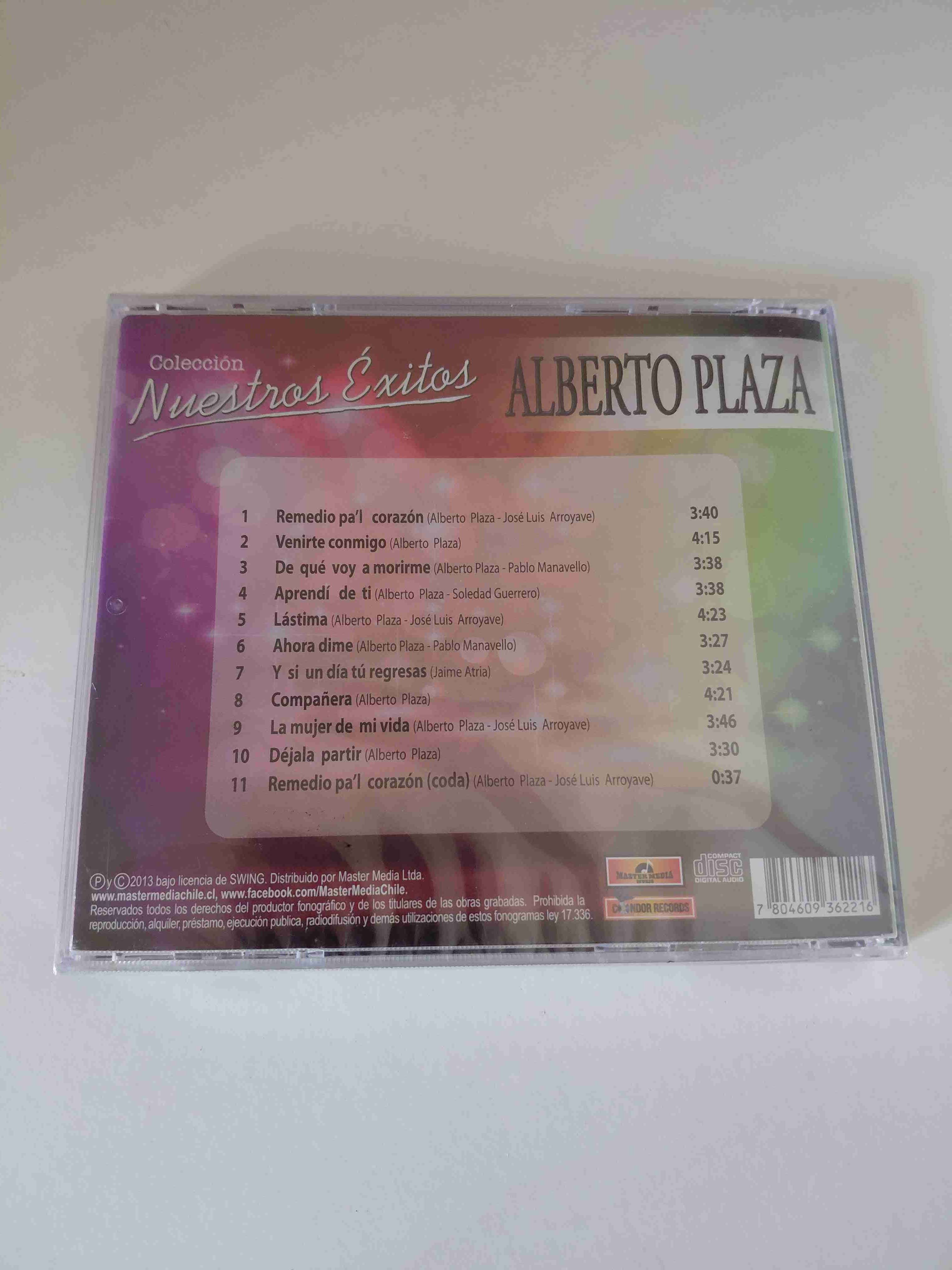 CD Alberto Plaza Nuestros Éxitos - miniatura 2