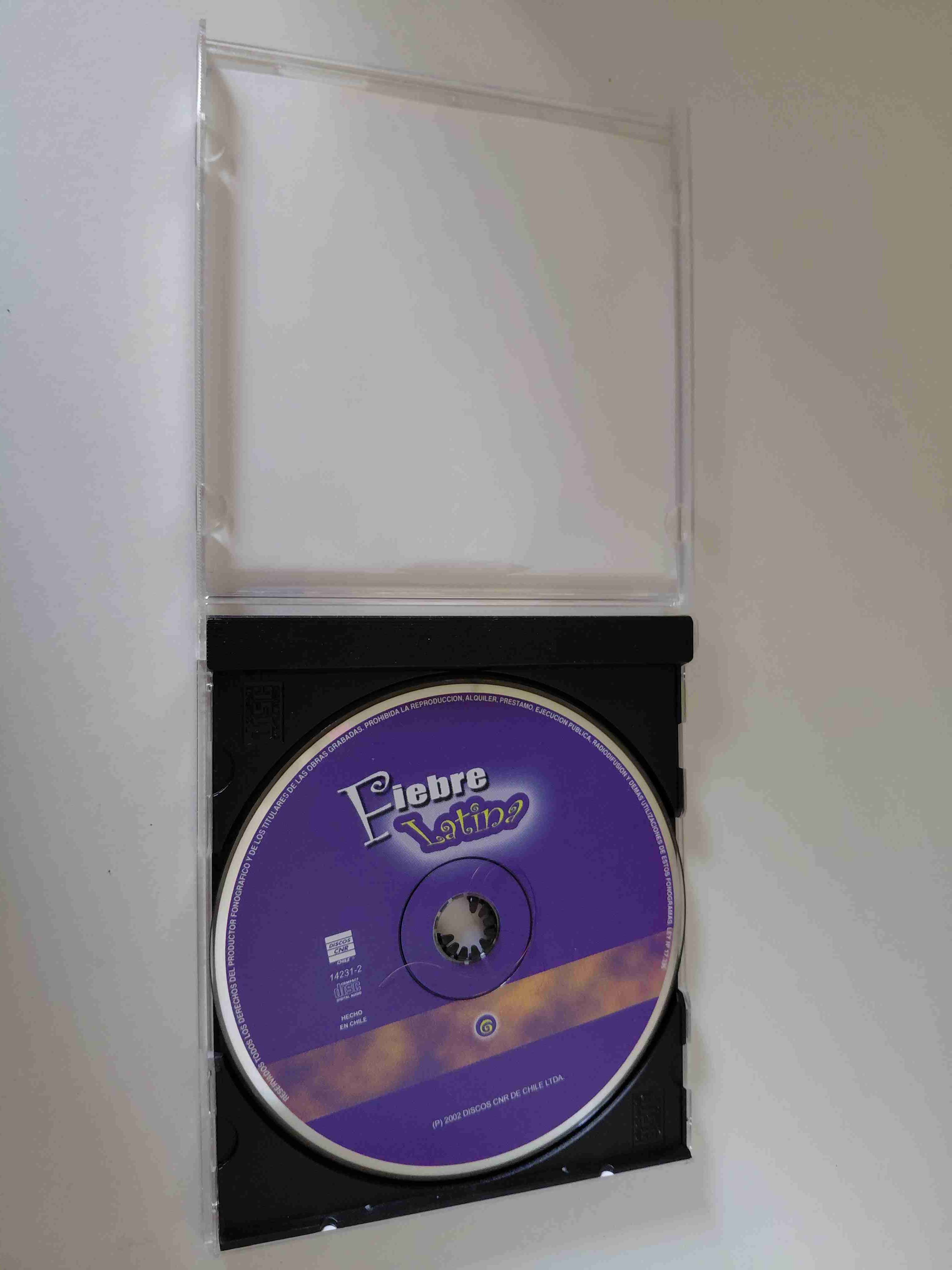 CD Fiebre Latina varios artistas - miniatura 3