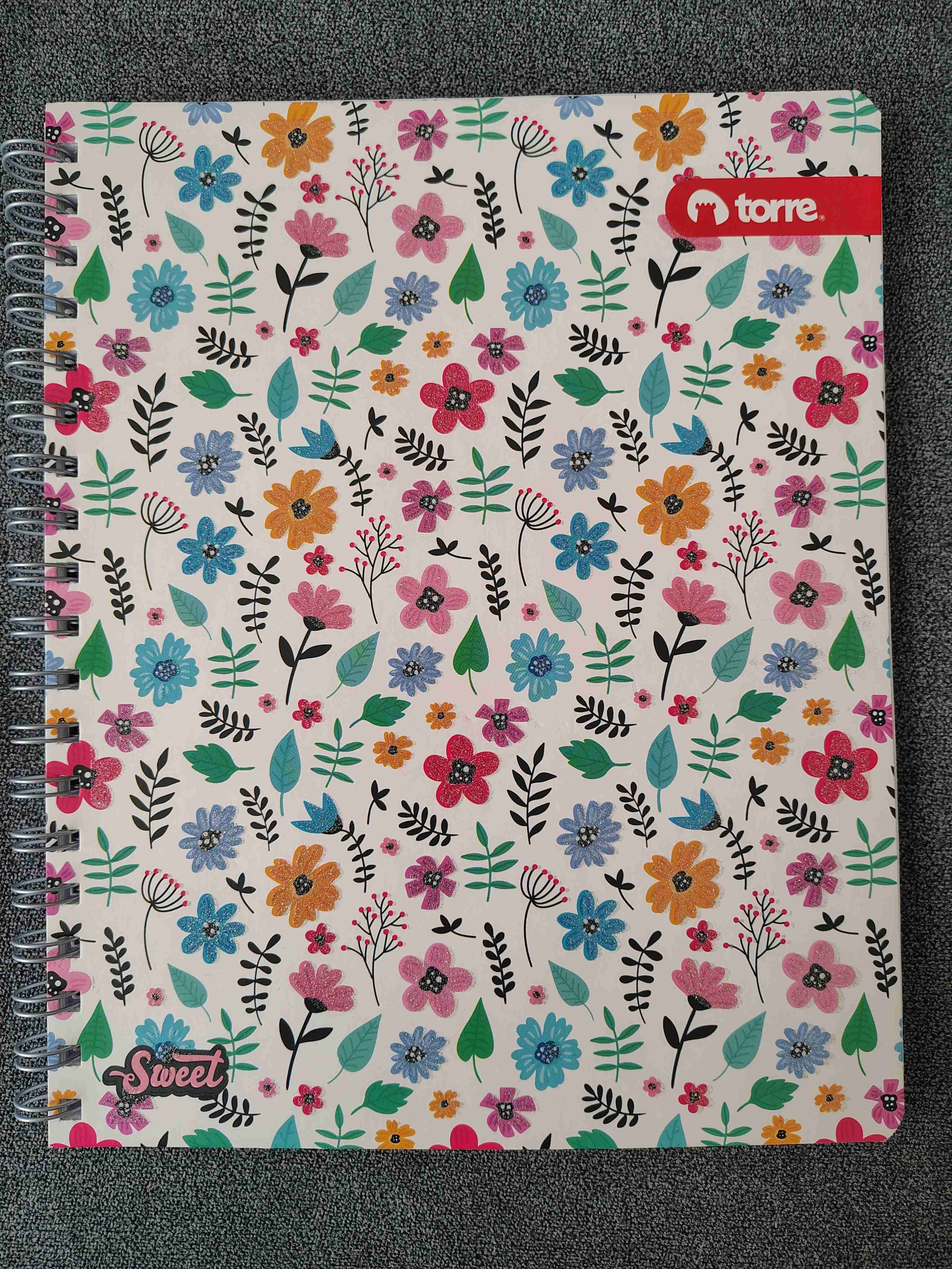 🌸 Pack 5 Cuadernos con diseños florales - miniatura 2