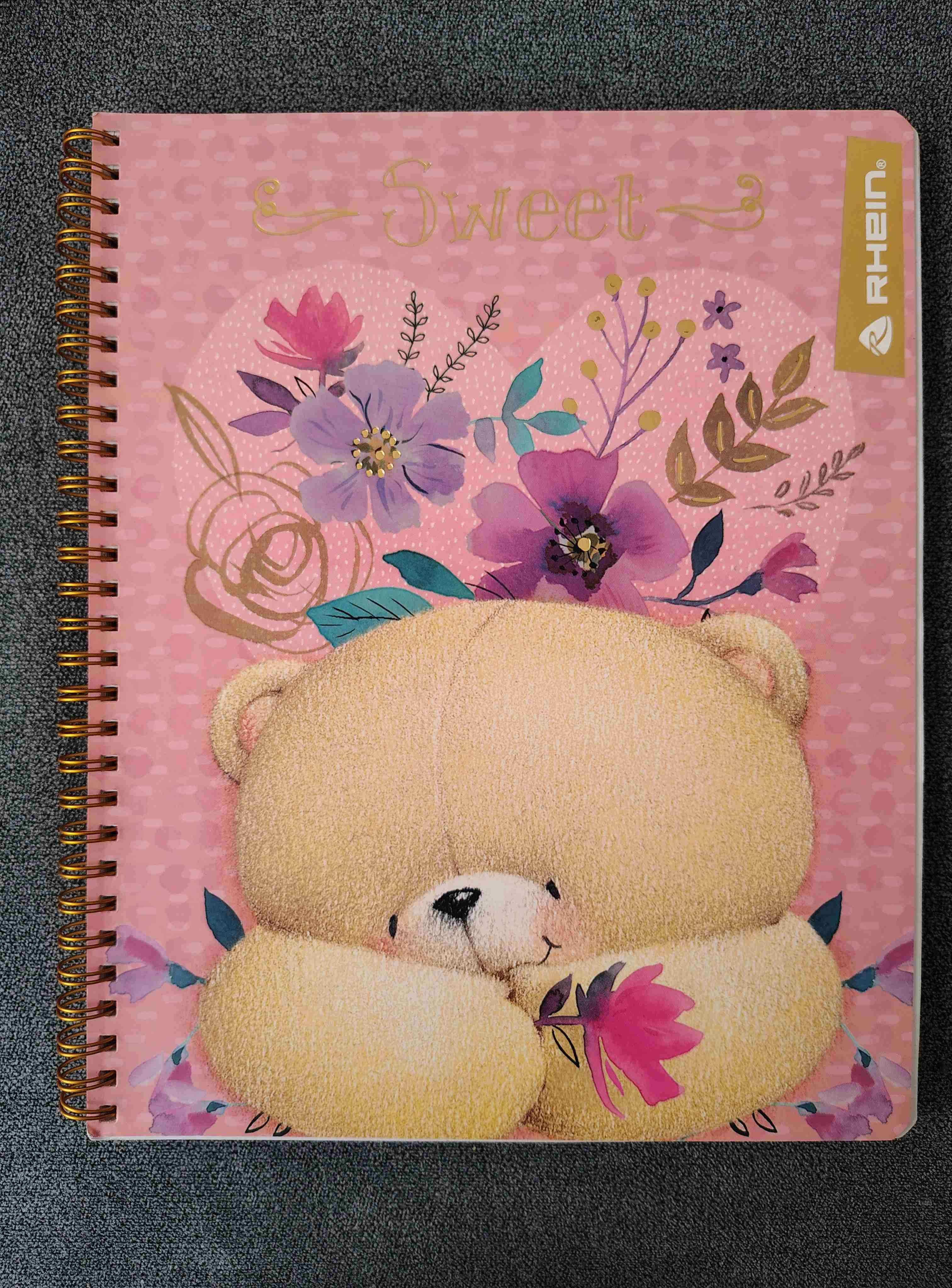 🌸 Pack 5 Cuadernos con diseños florales - miniatura 4