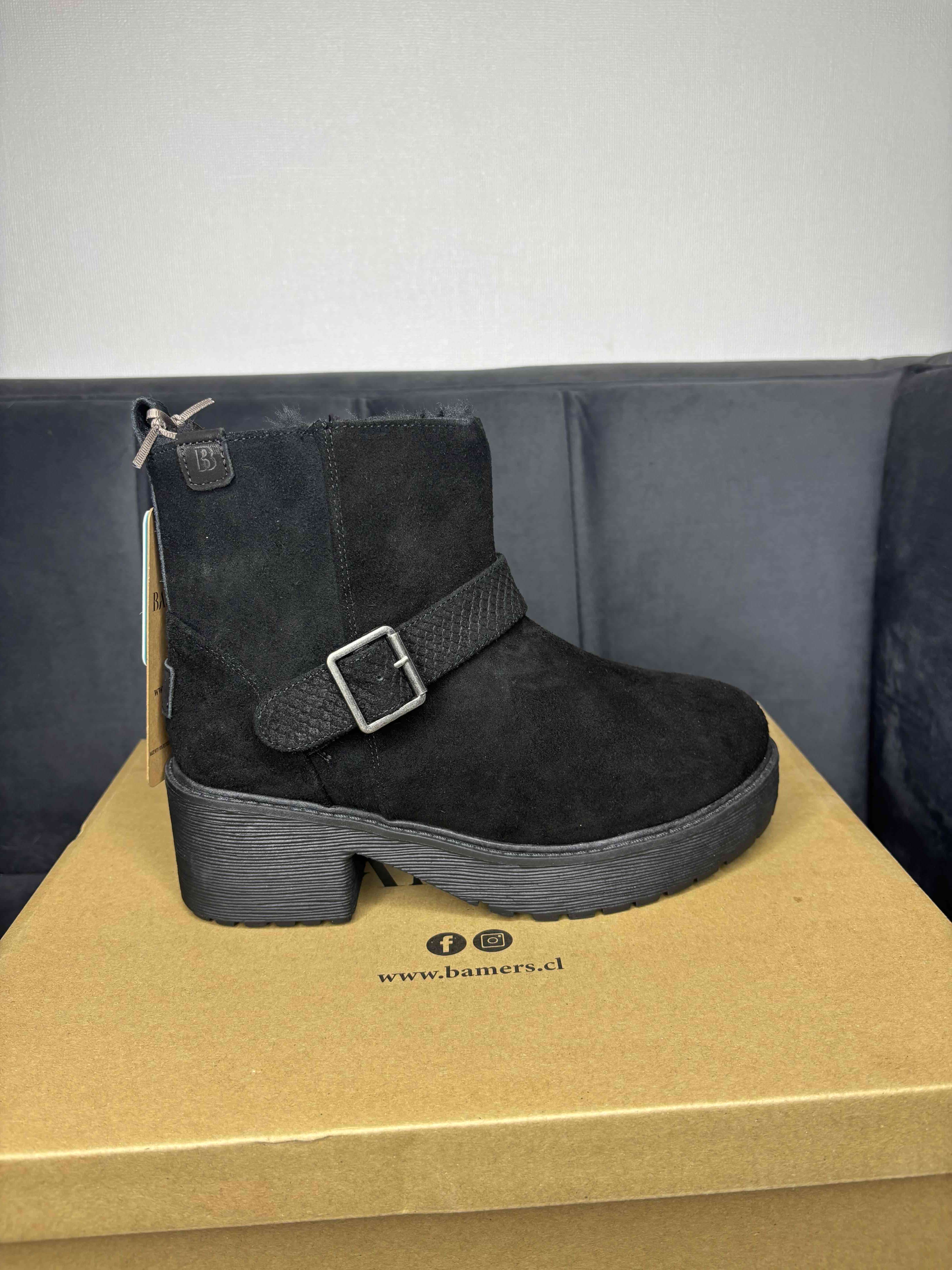 Botines negros BAMERS