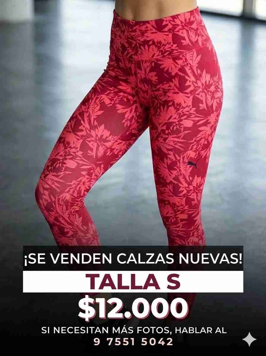 Calzas deportivas rojas nuevas