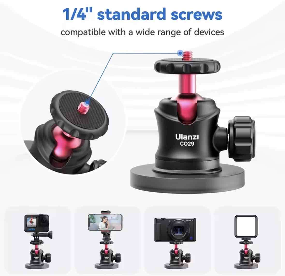 Soporte magnético Ulanzi para cámaras - miniatura 2