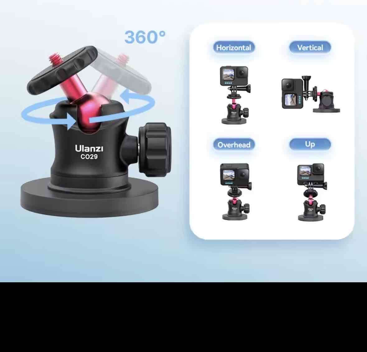 Soporte magnético Ulanzi para cámaras - miniatura 3