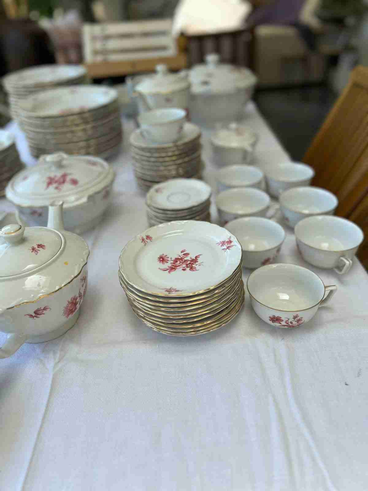 Juego vajilla alemana GCK  floral - miniatura 4