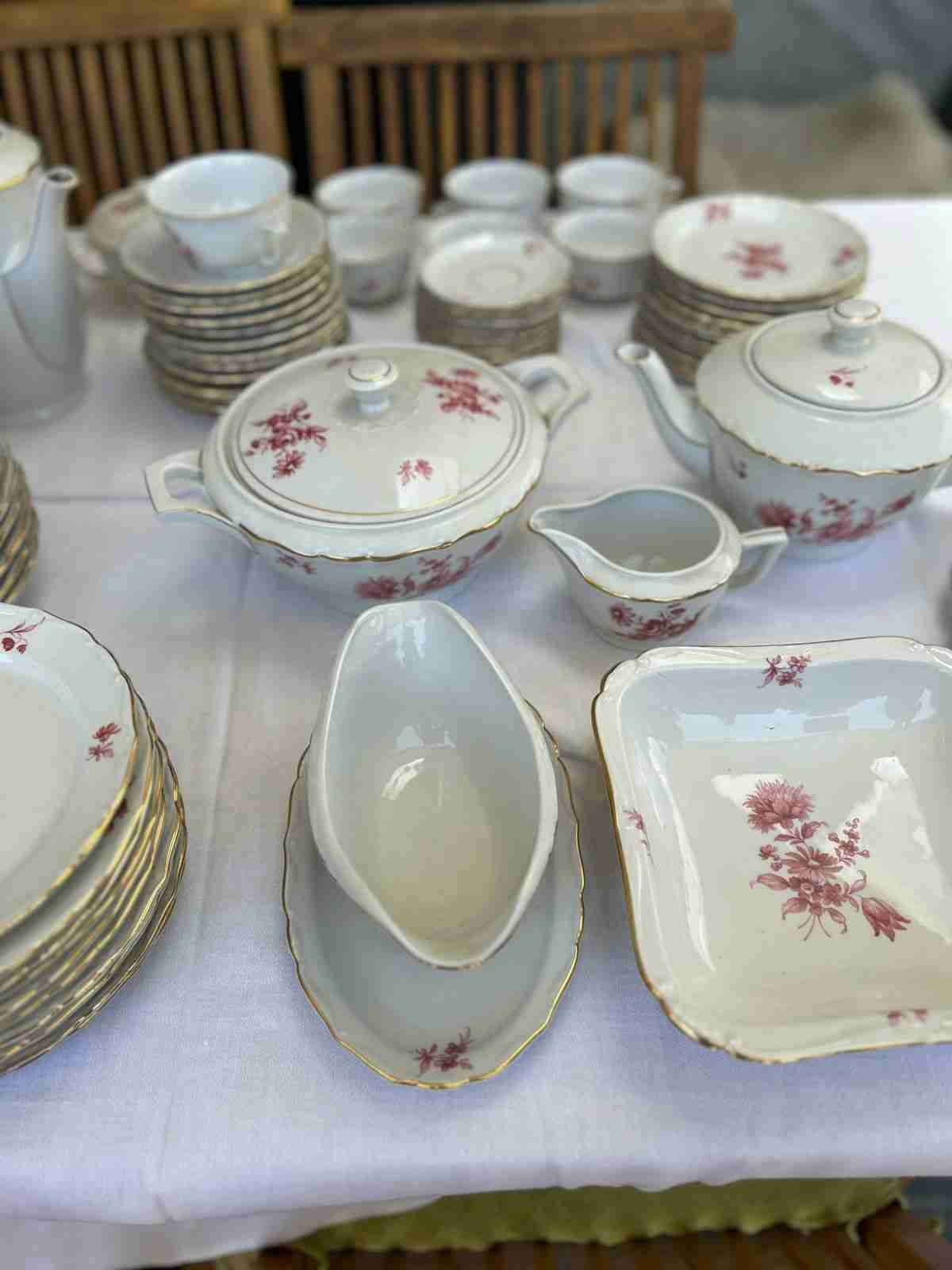 Juego vajilla alemana GCK  floral - miniatura 5