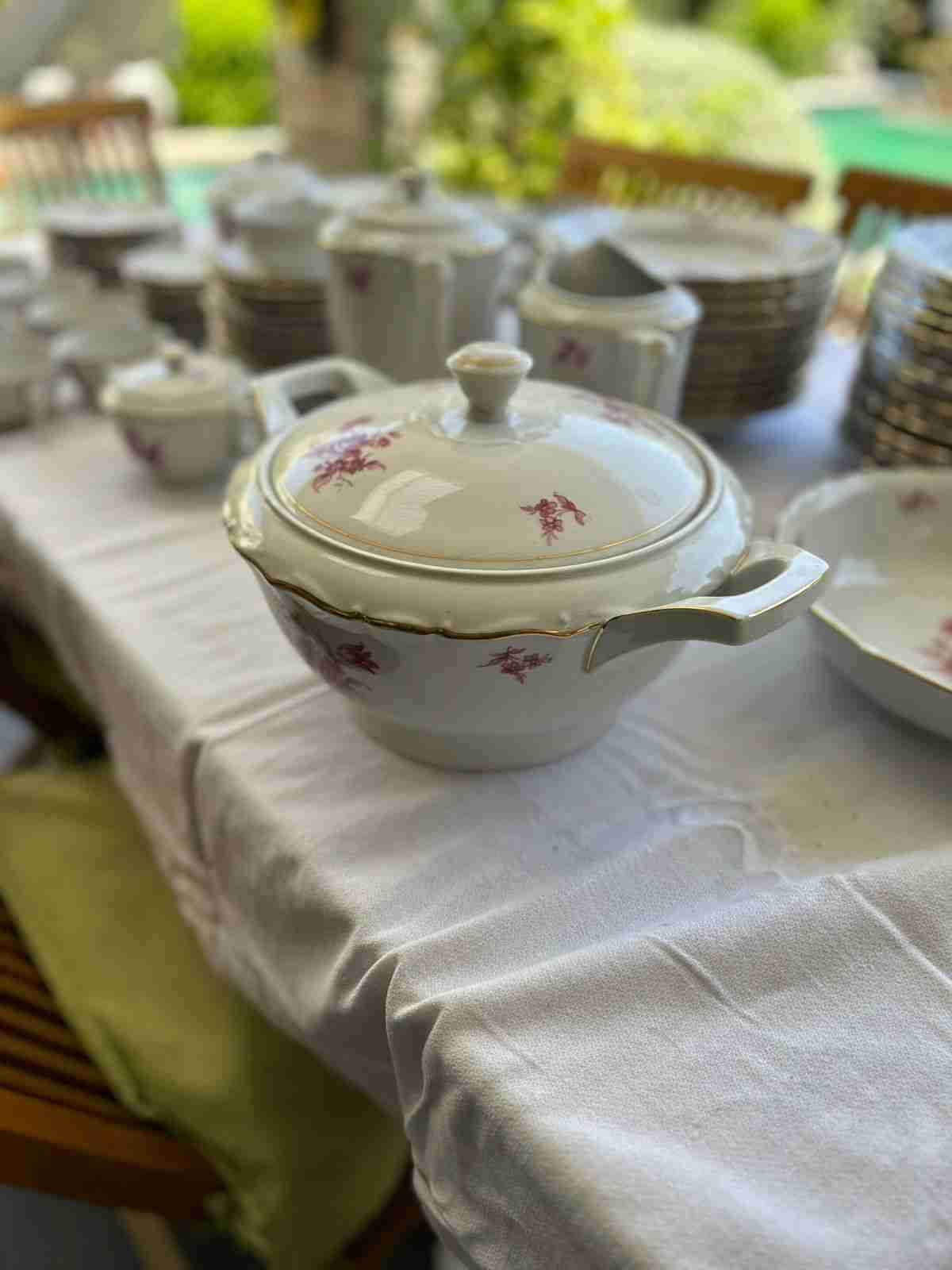 Juego vajilla alemana GCK  floral - miniatura 6