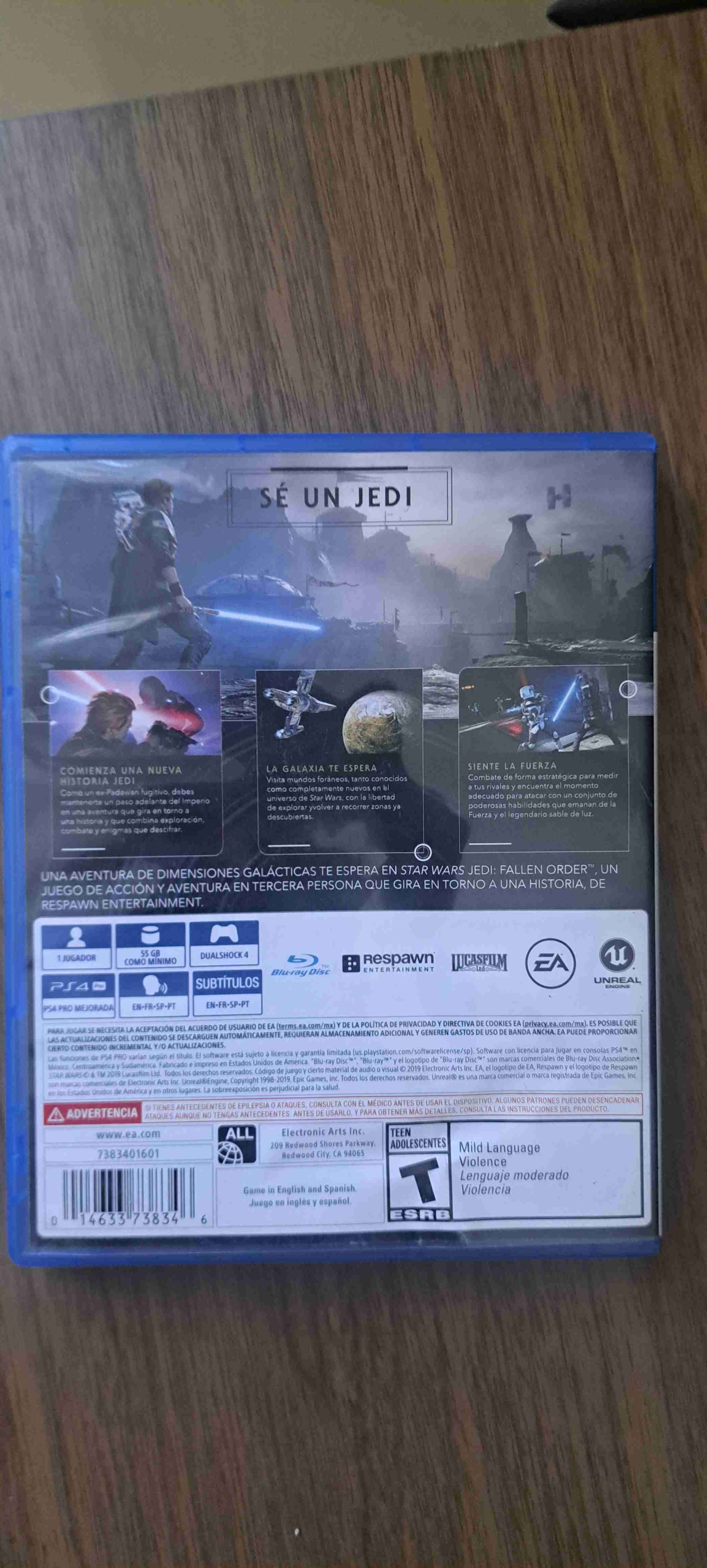 Videojuego Star Wars Jedi PS4 - miniatura 3