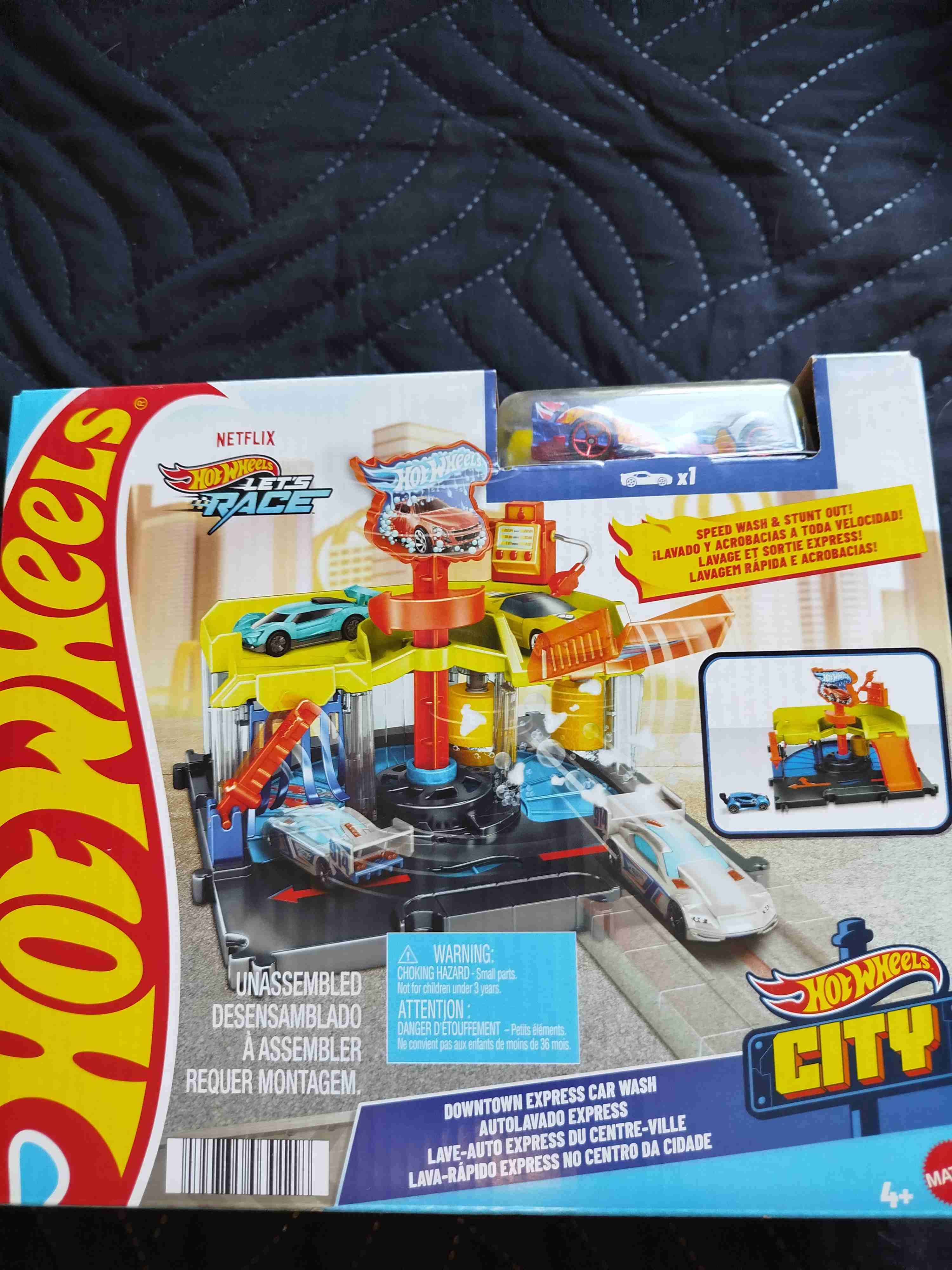 Pista Hot Wheels Autolavado Express