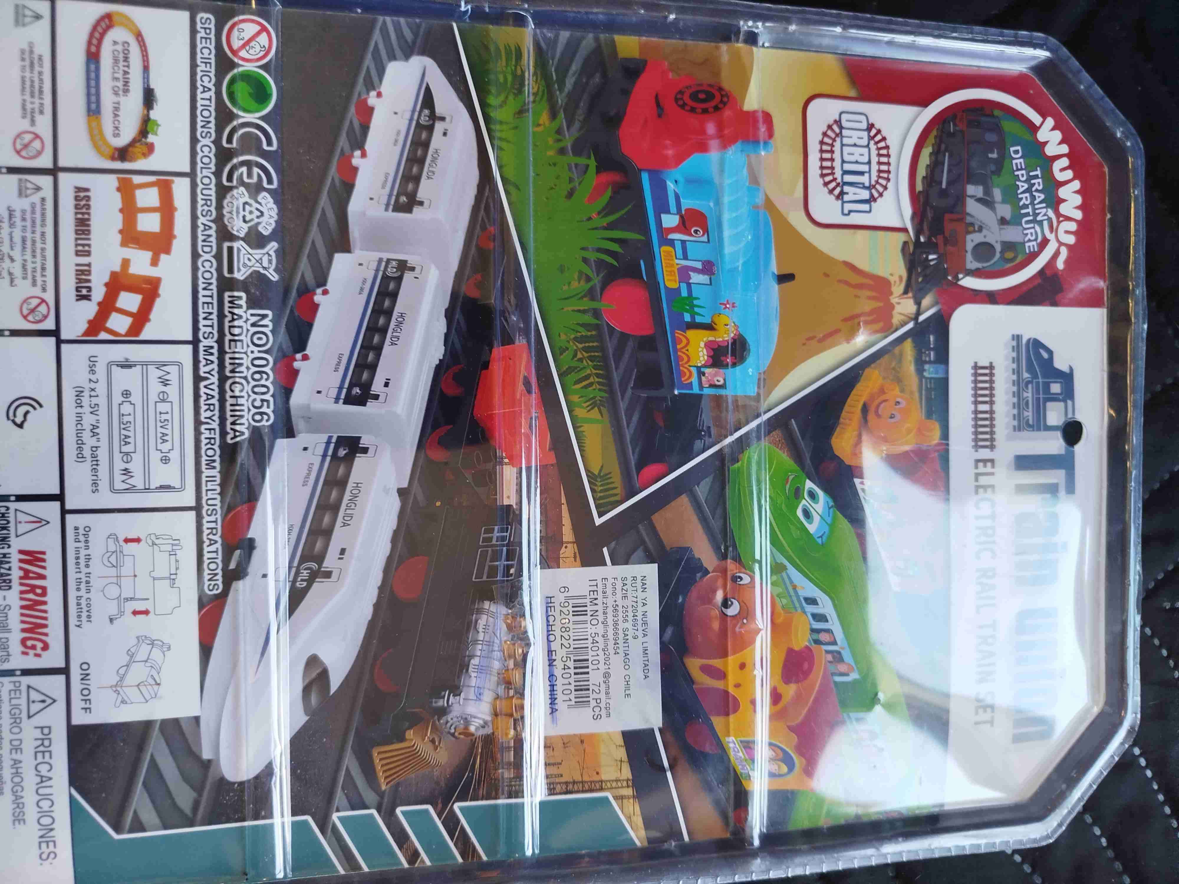 Set de tren eléctrico infantil - miniatura 2