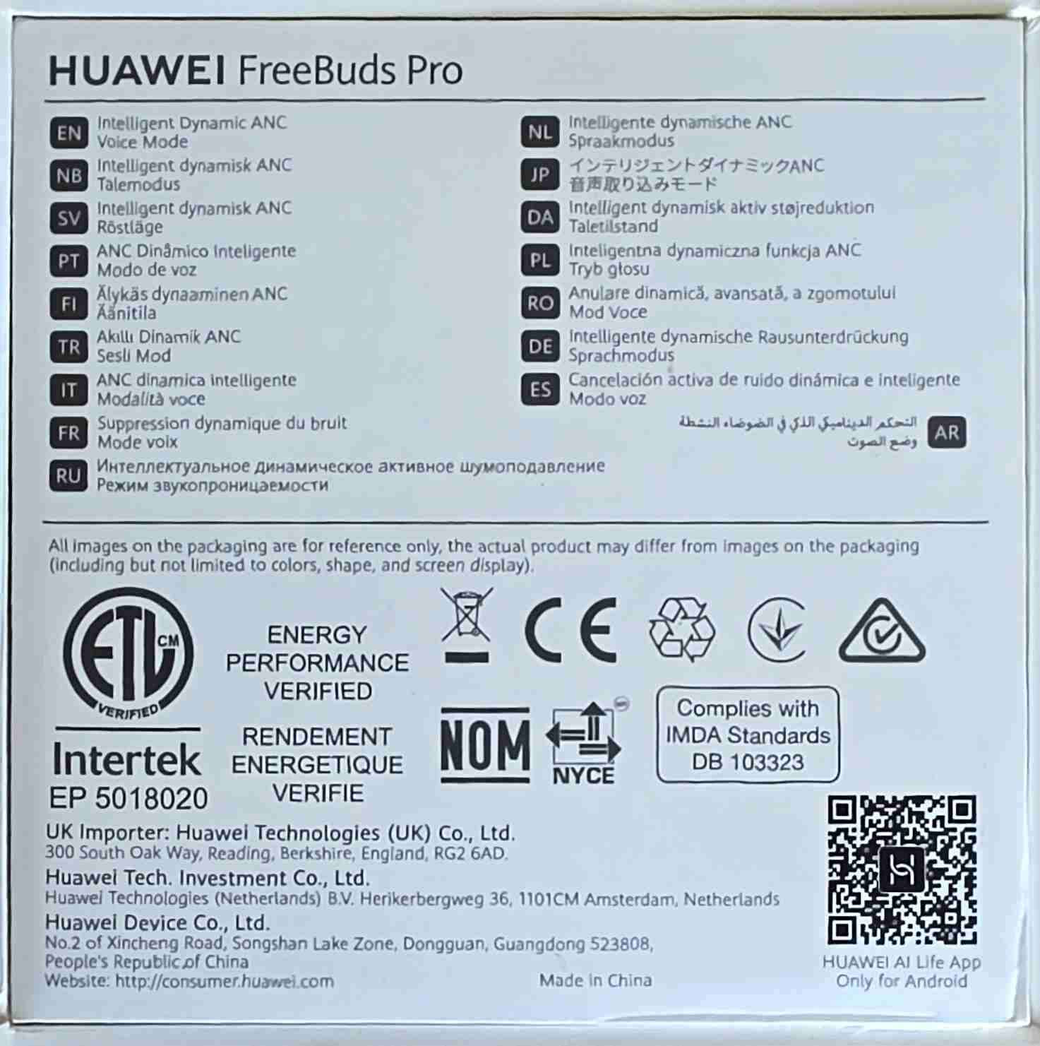 Audifonos Huawei FreeBuds Pro - miniatura 2