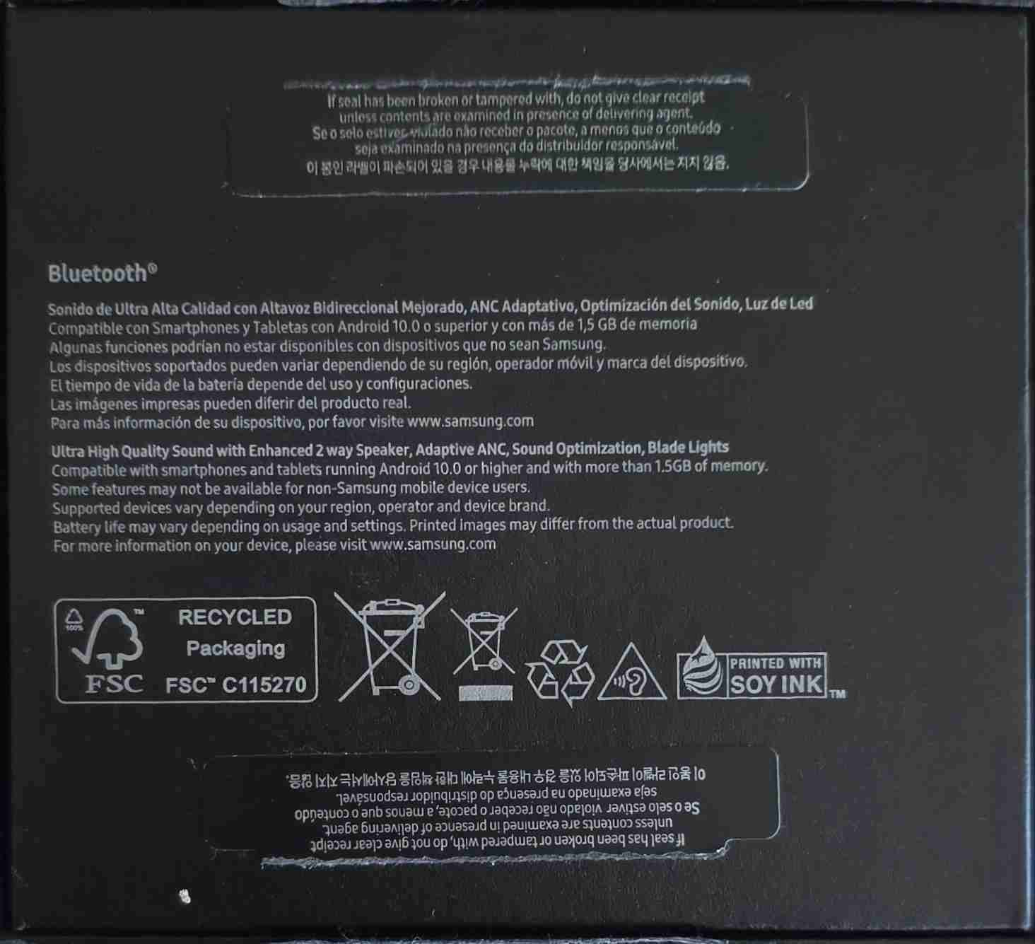 Audifonos Samsung Galaxy Buds3 Pro - miniatura 2