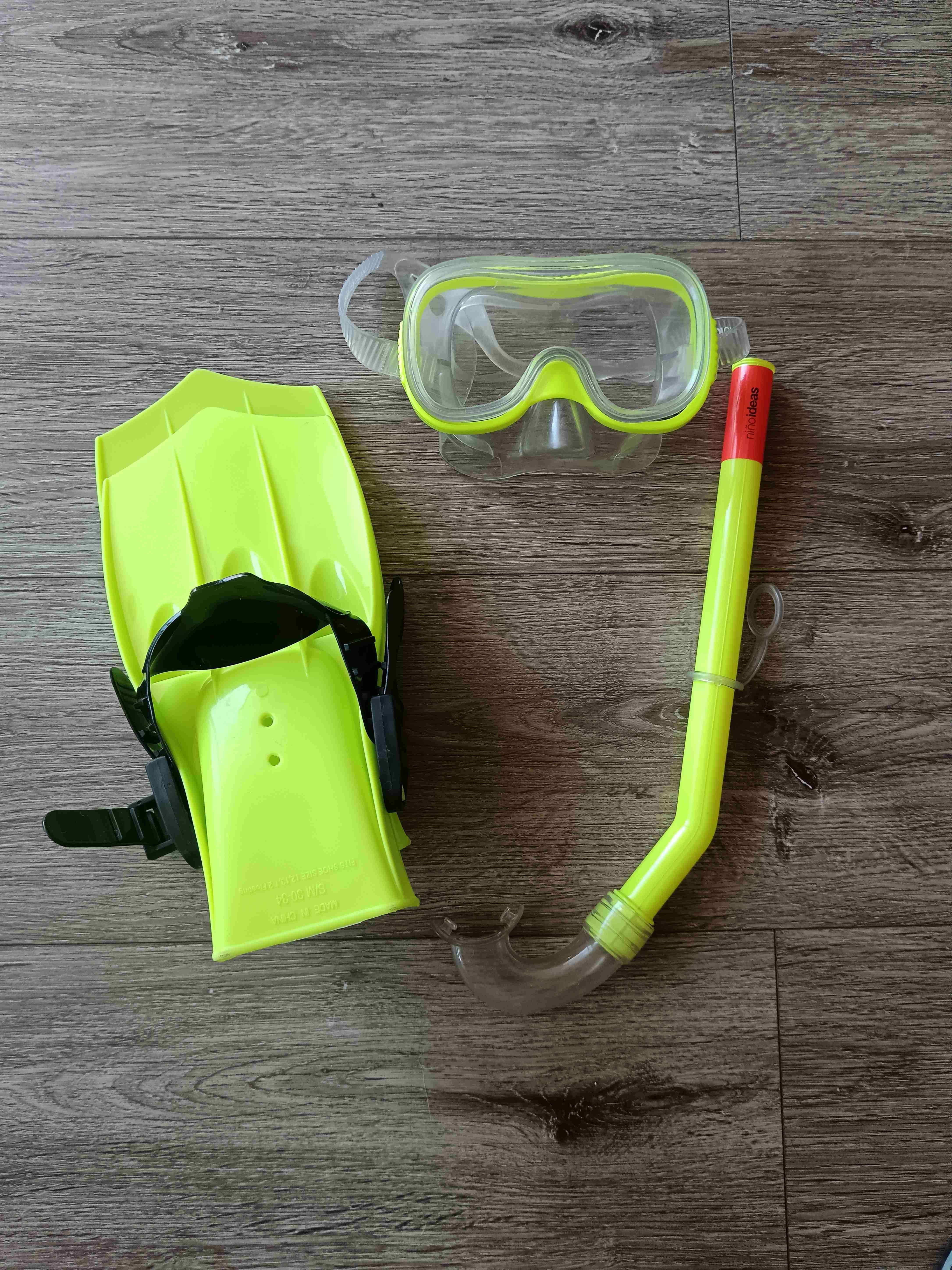 Set de snorkel amarillo - miniatura 2