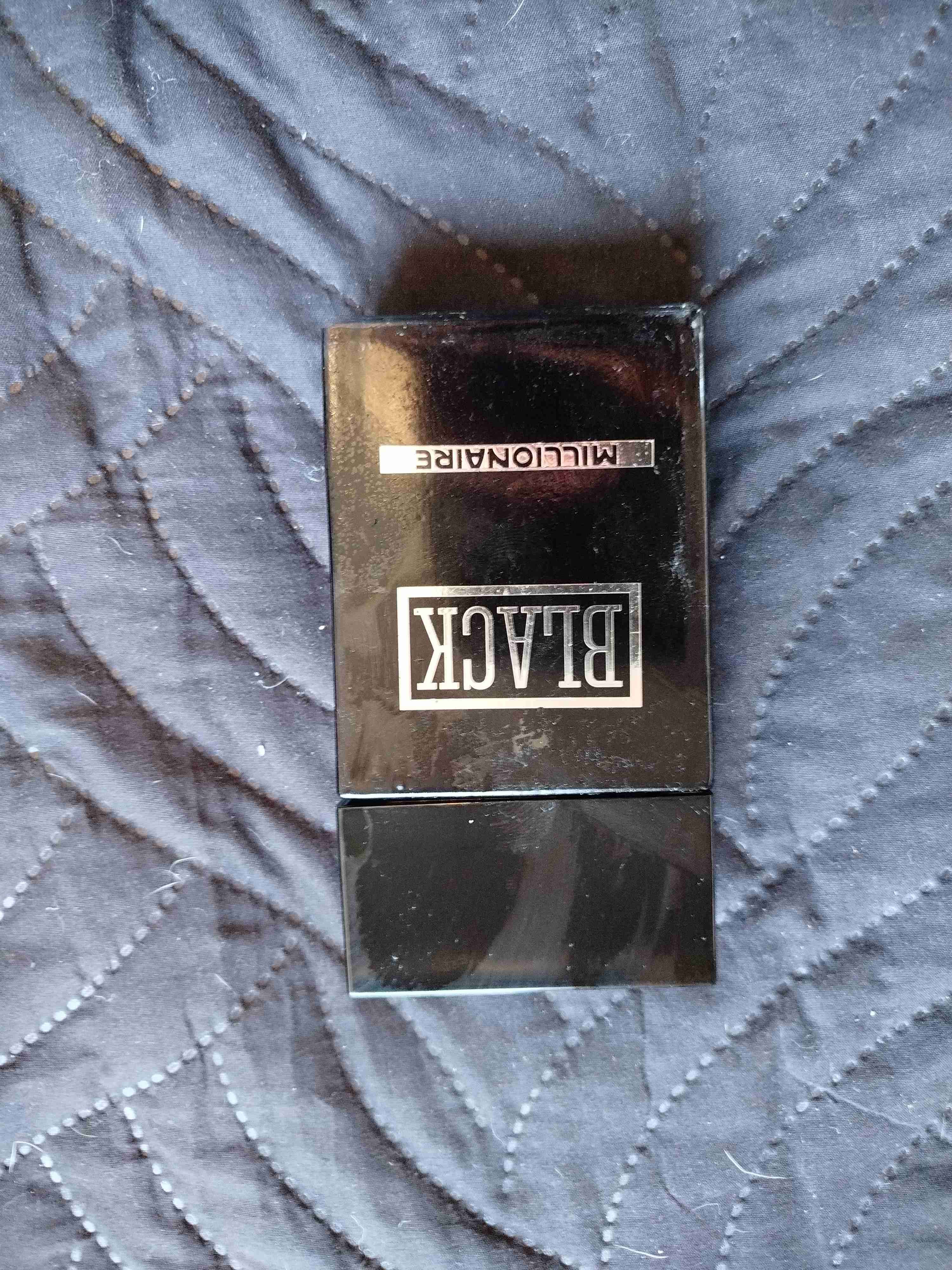 Botella de Perfume Black Millionaire