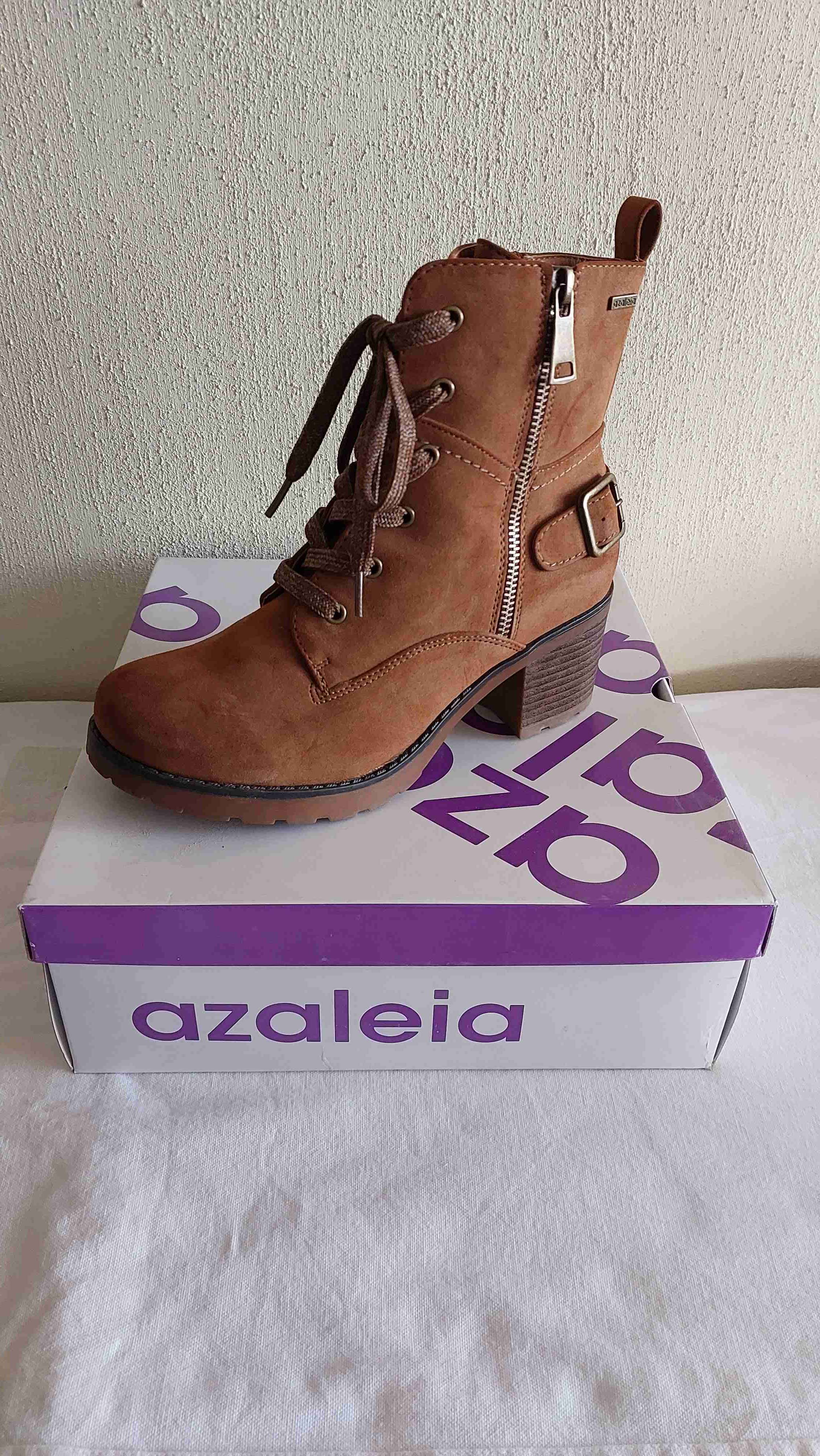 Botines mujer marrón Azaleia - miniatura 2