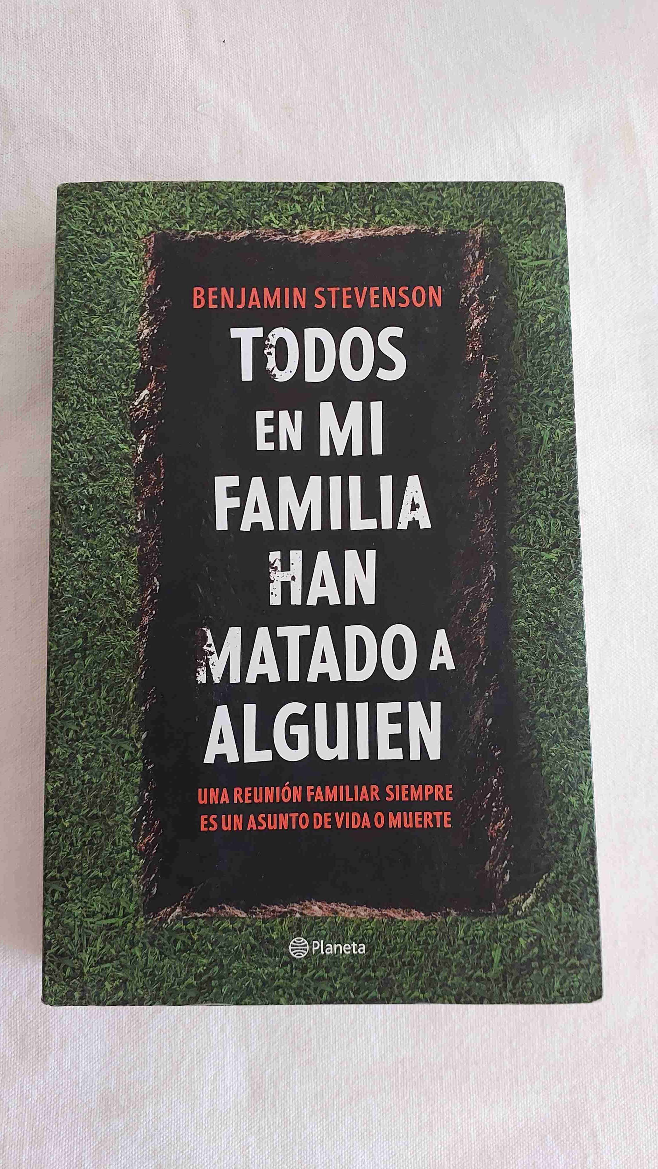 Libro 'Todos en mi familia han matado a alguien'