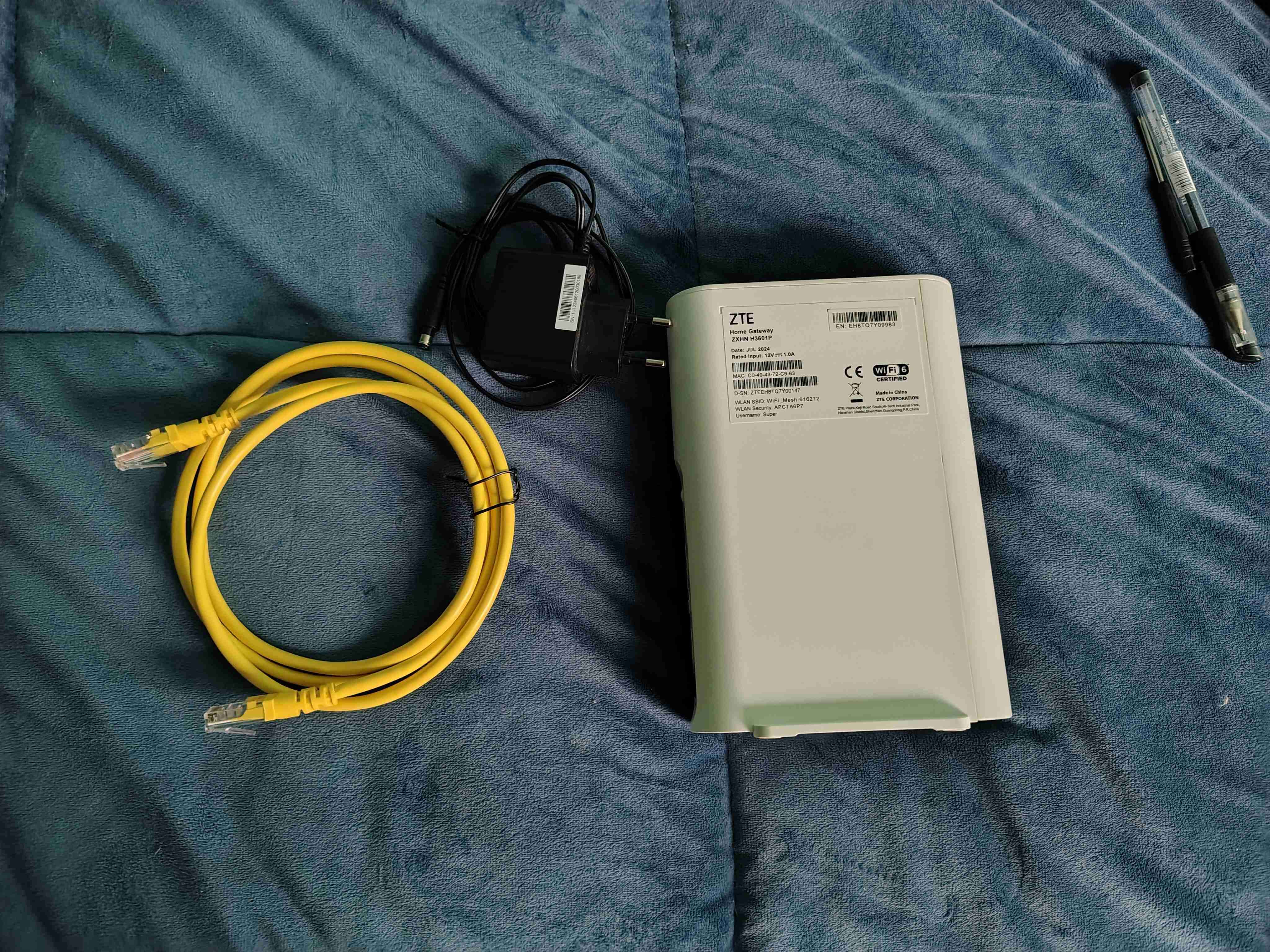 Router ZTE Home Gateway ZXHN H3601P - miniatura 5