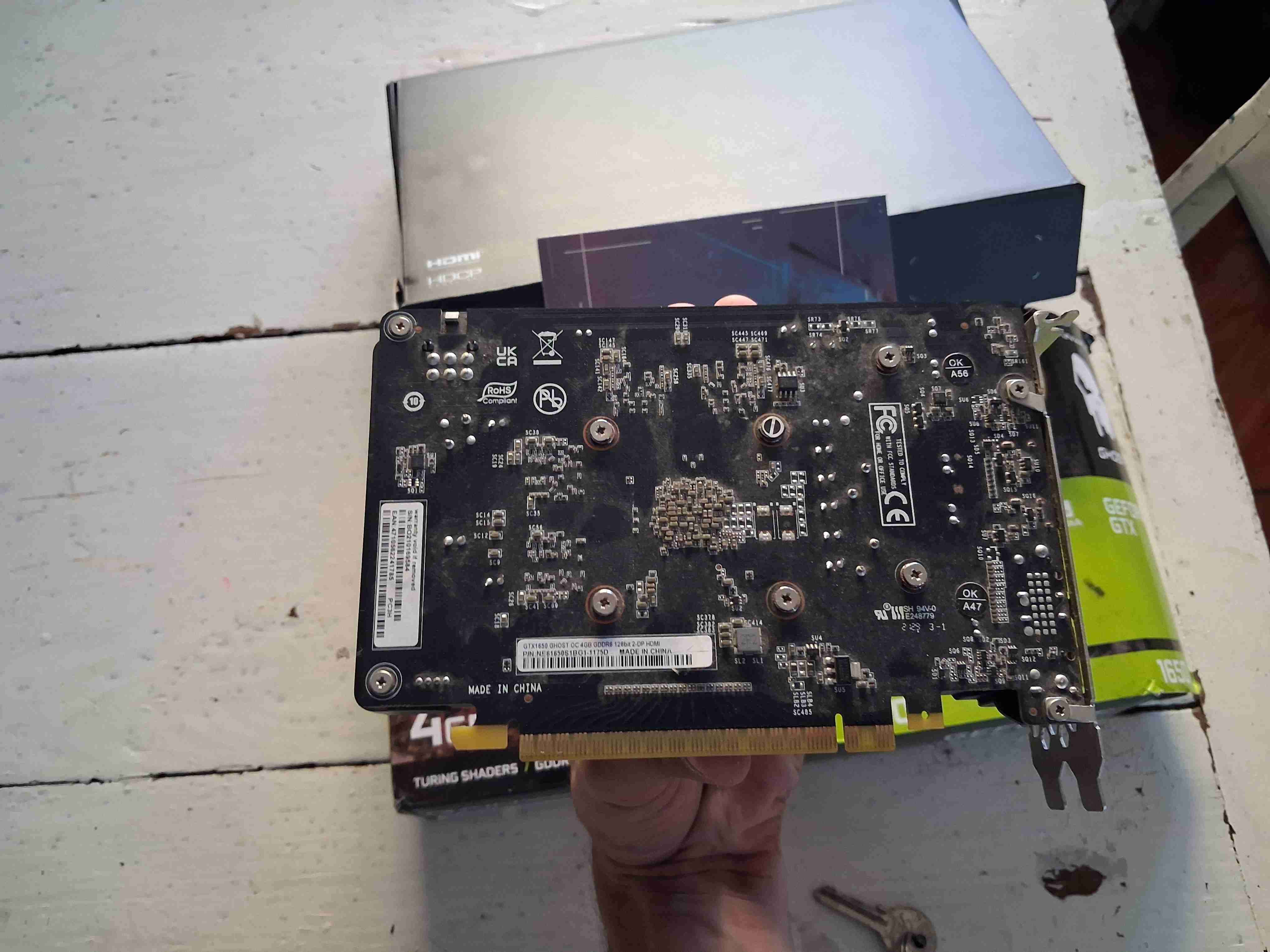 Tarjeta gráfica Gainward GeForce GTX 1650 - miniatura 2