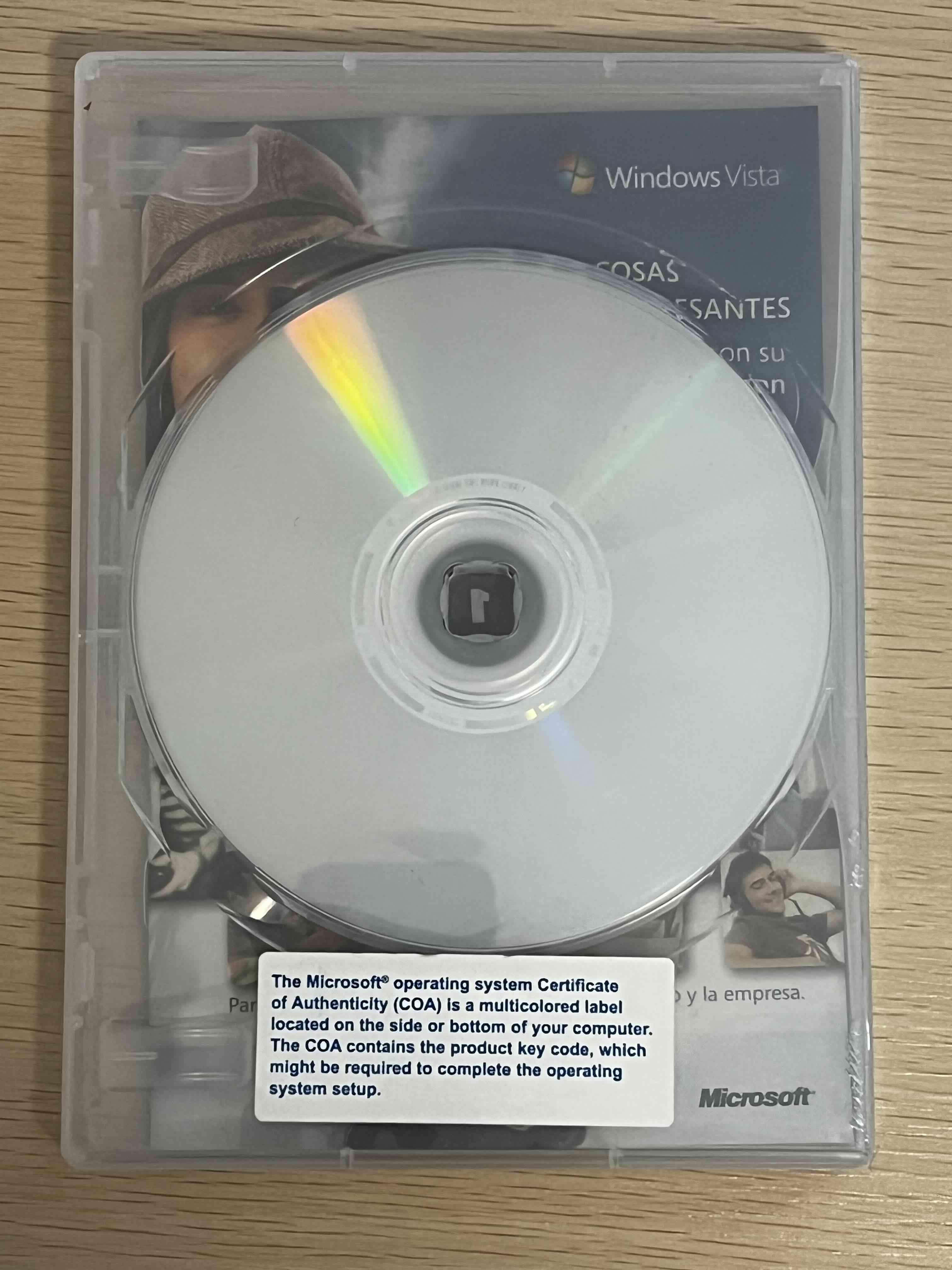 DVD Windows Vista original - miniatura 2