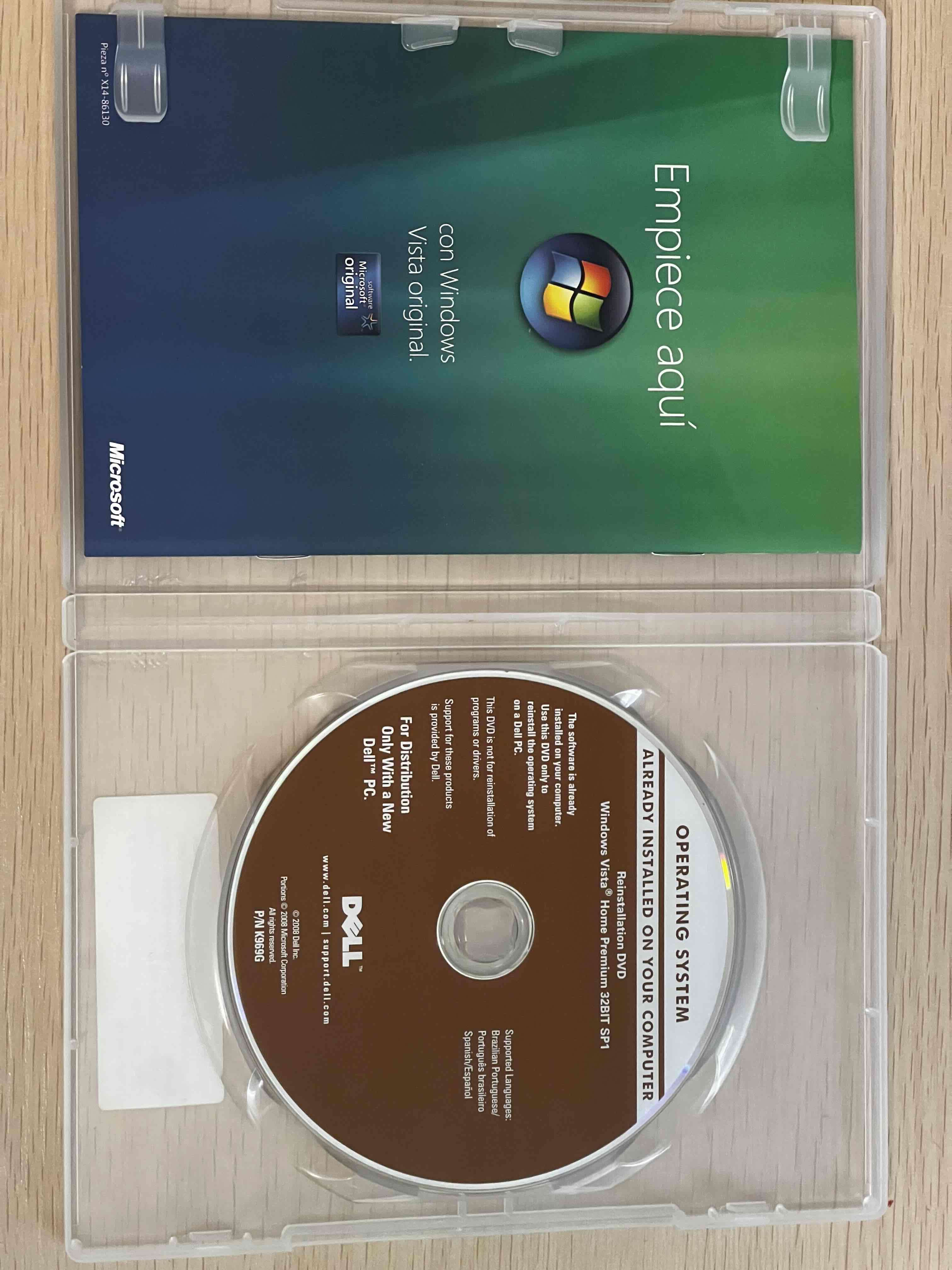 DVD Windows Vista original - miniatura 3
