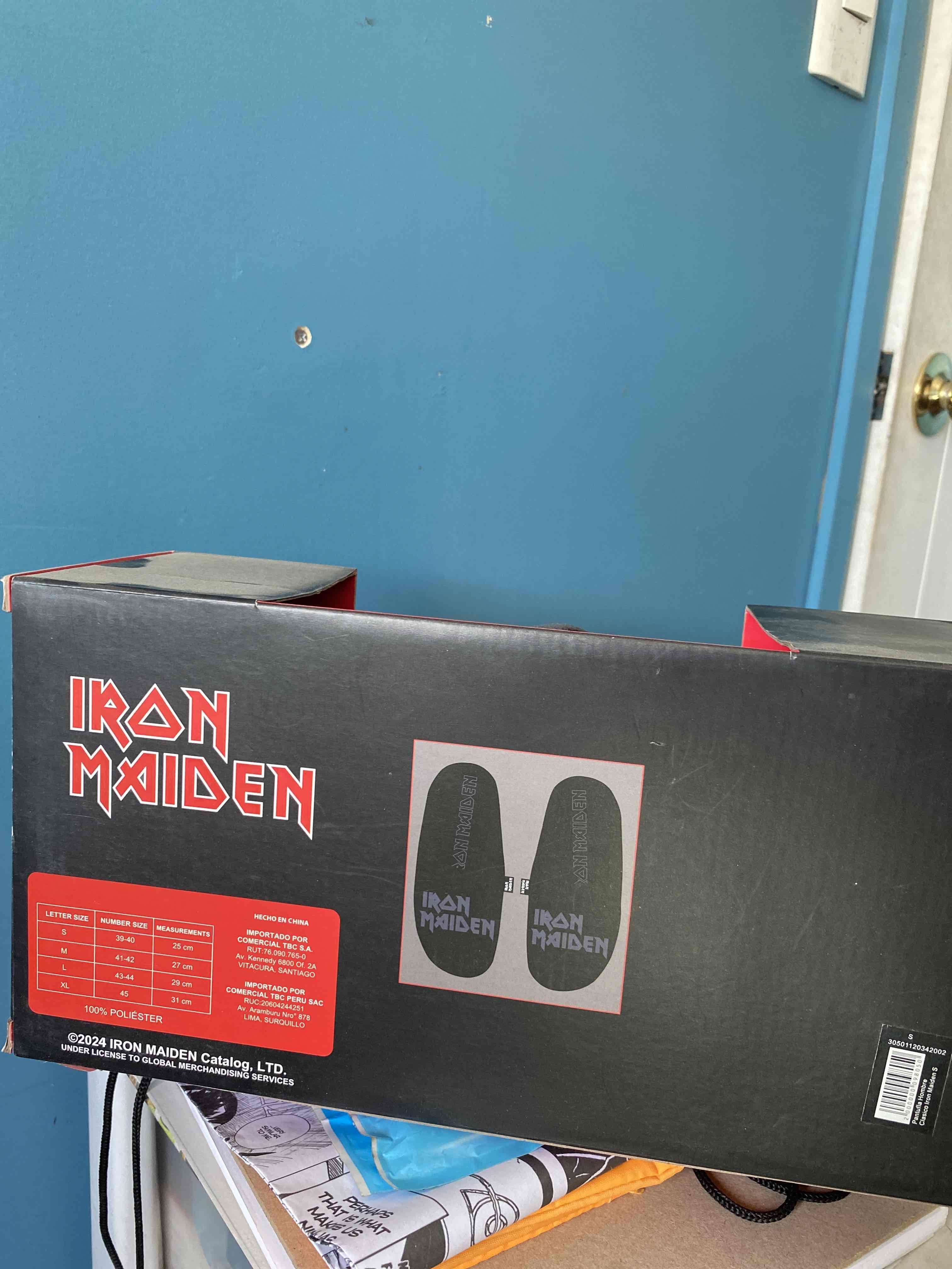 Pantuflas Iron Maiden hombre - 3