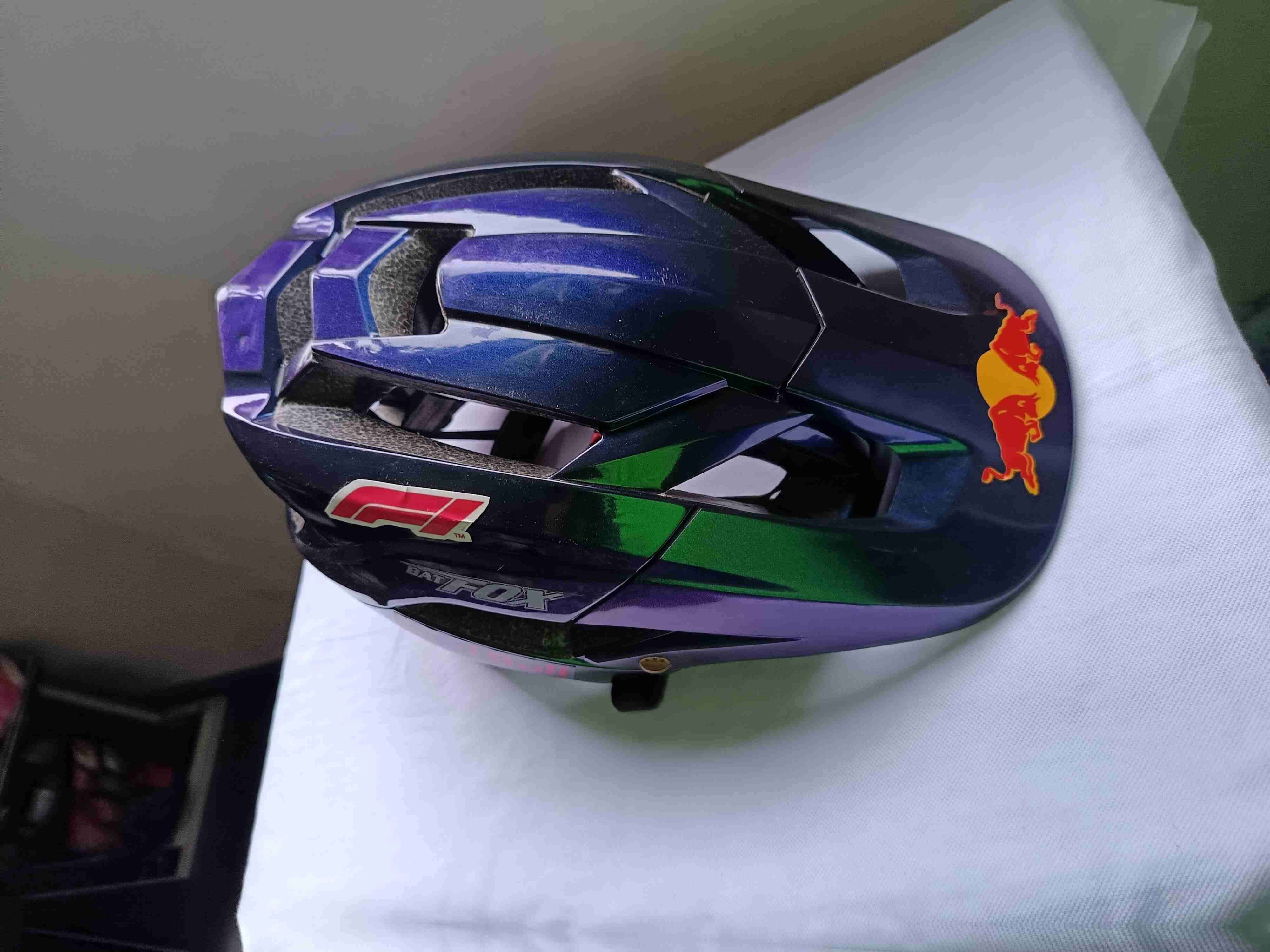 Casco de ciclismo Batfox azul - miniatura 2