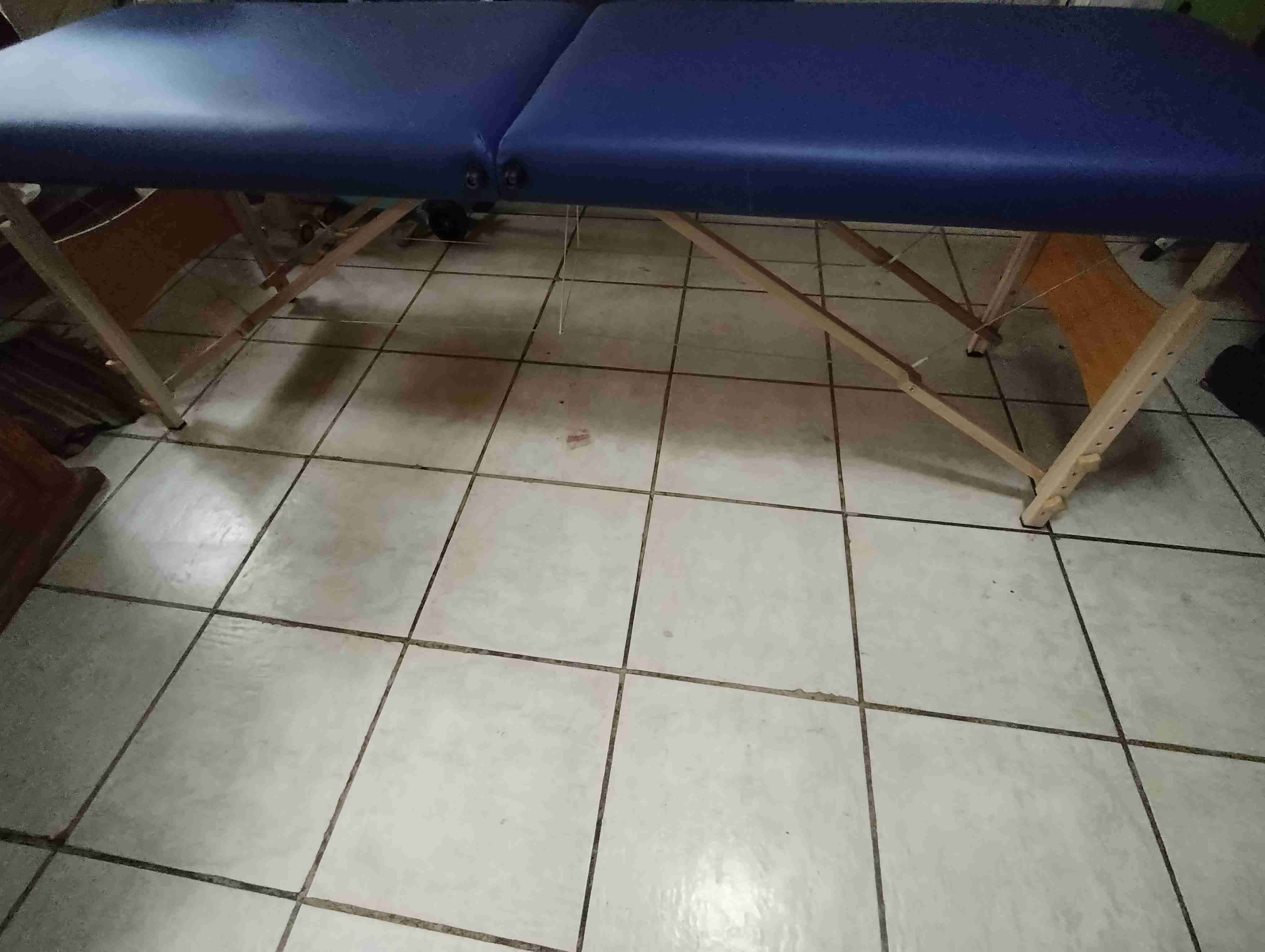 Camilla portátil azul oscuro - miniatura 2