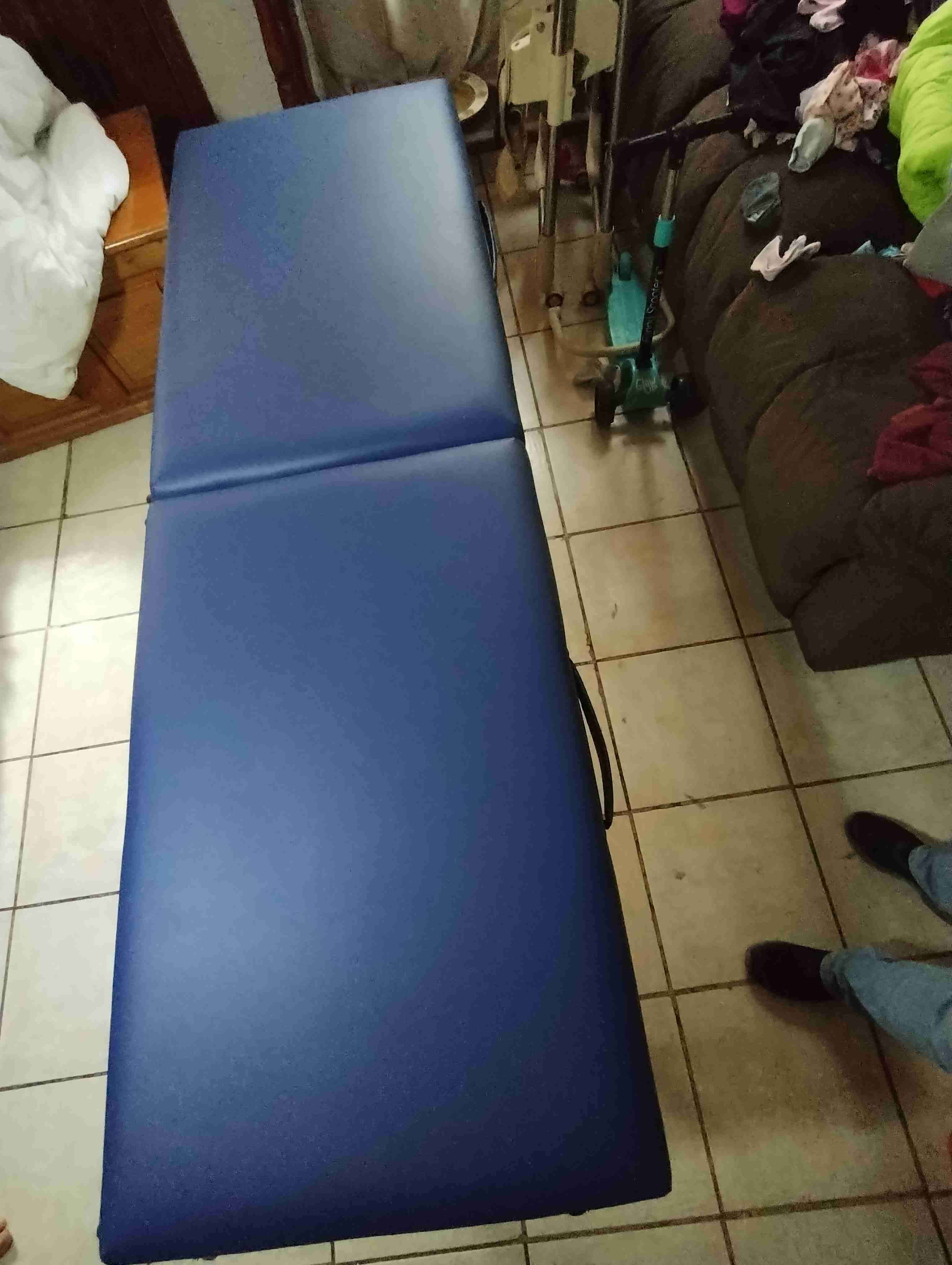 Camilla portátil azul oscuro - miniatura 3