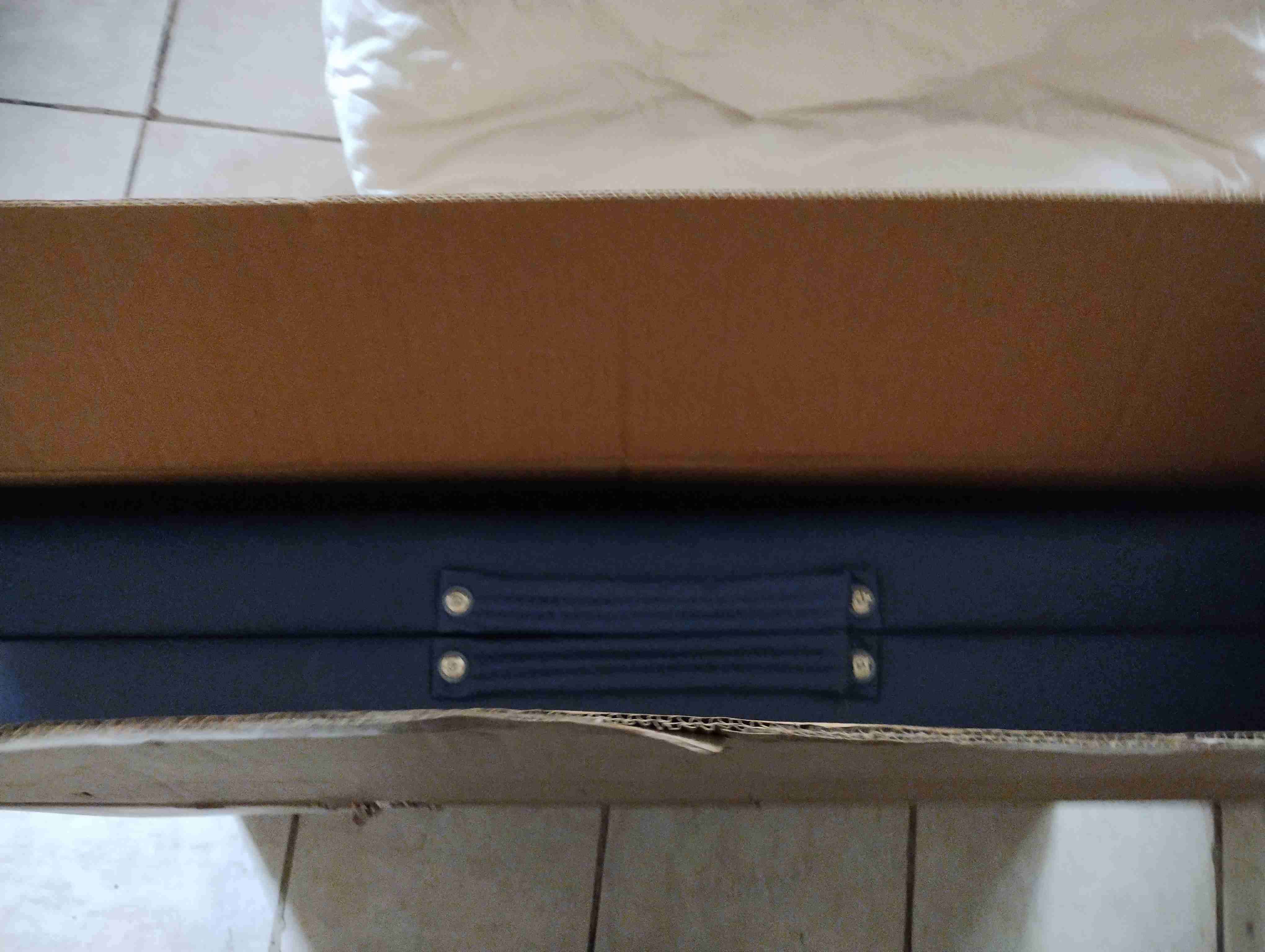 Camilla portátil azul oscuro - miniatura 5