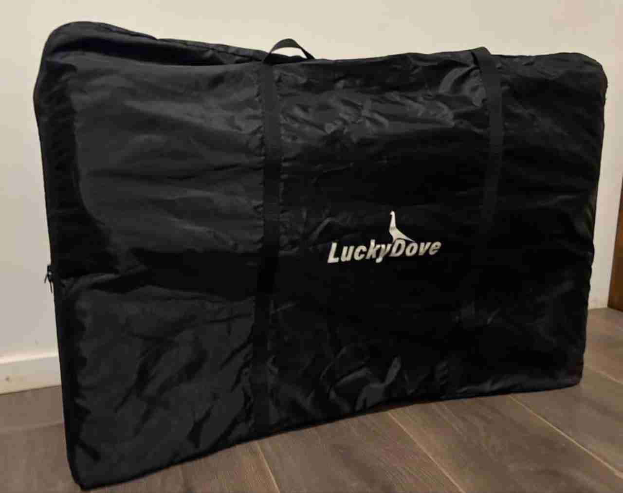 Maleta plegable negra LuckyDove