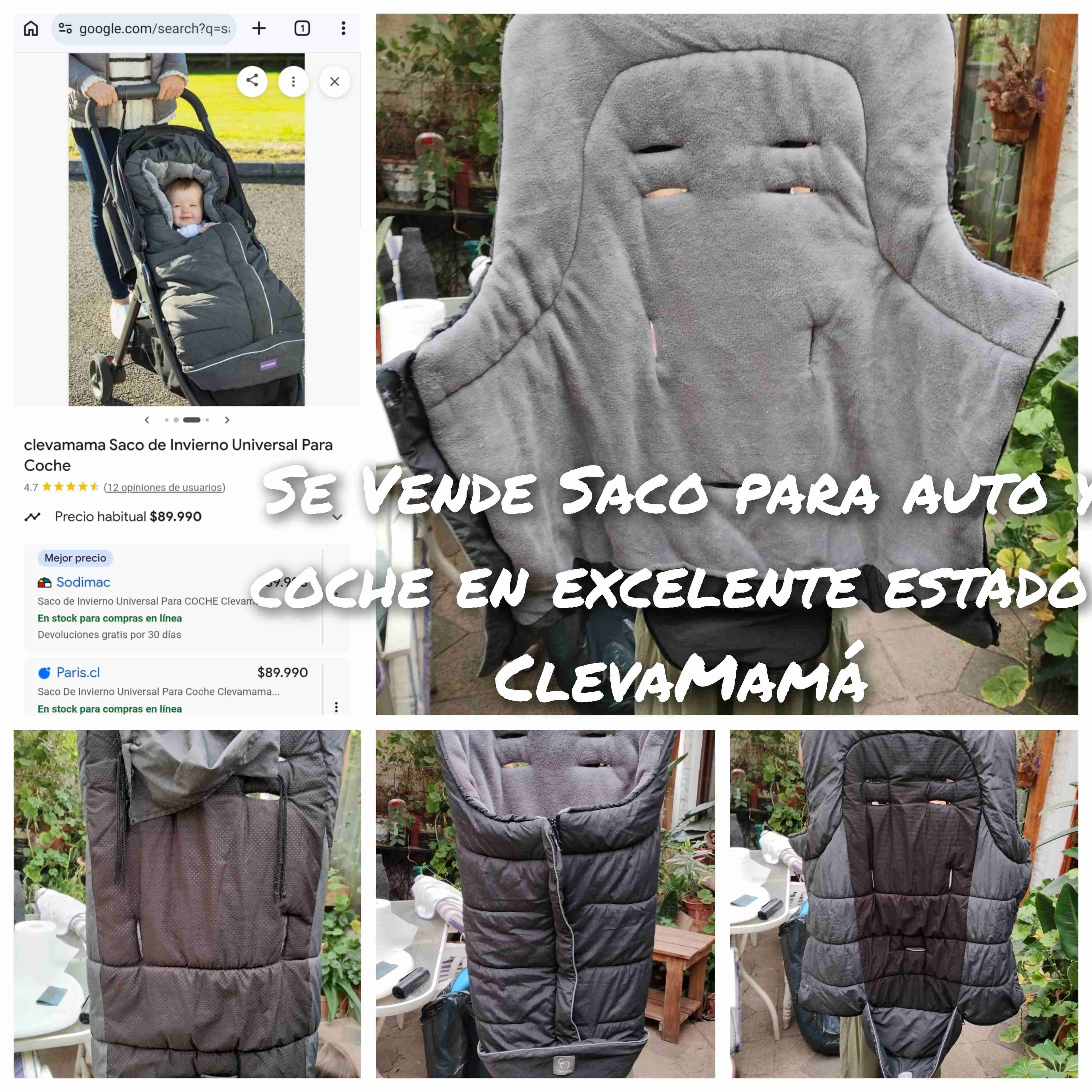 Saco invierno ClevaMama para coche