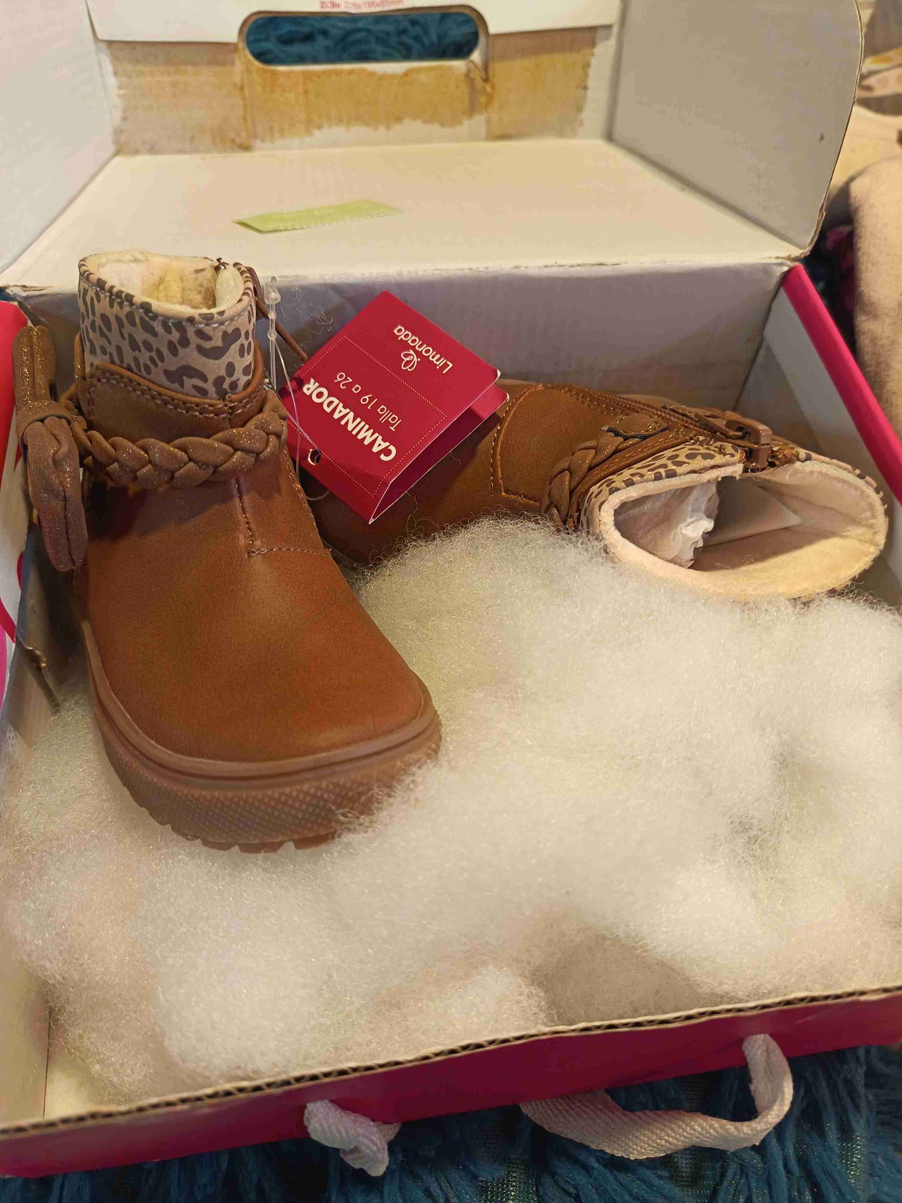 Botines marrones para bebé