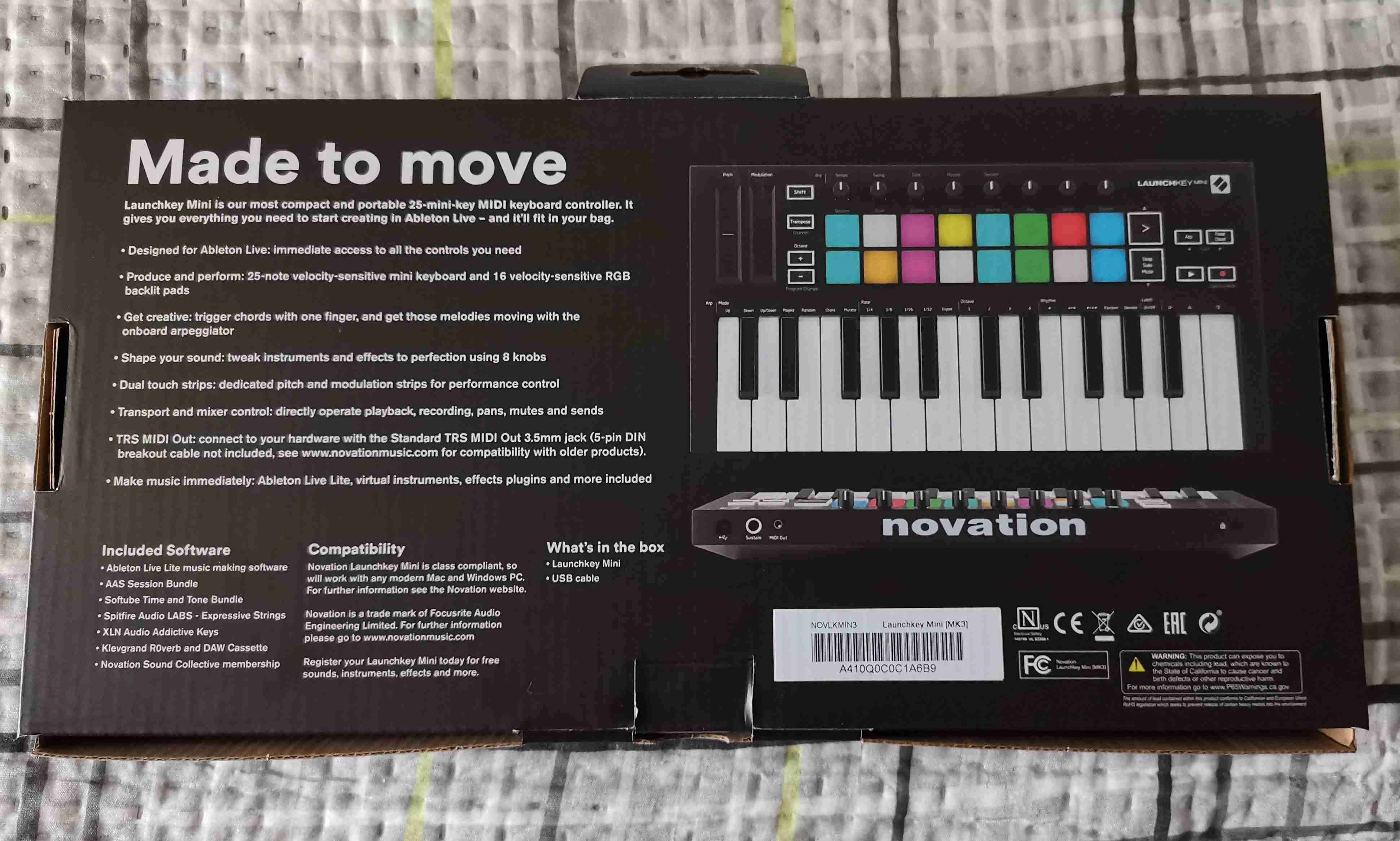 Controlador MIDI Novation Launchkey Mini - miniatura 2