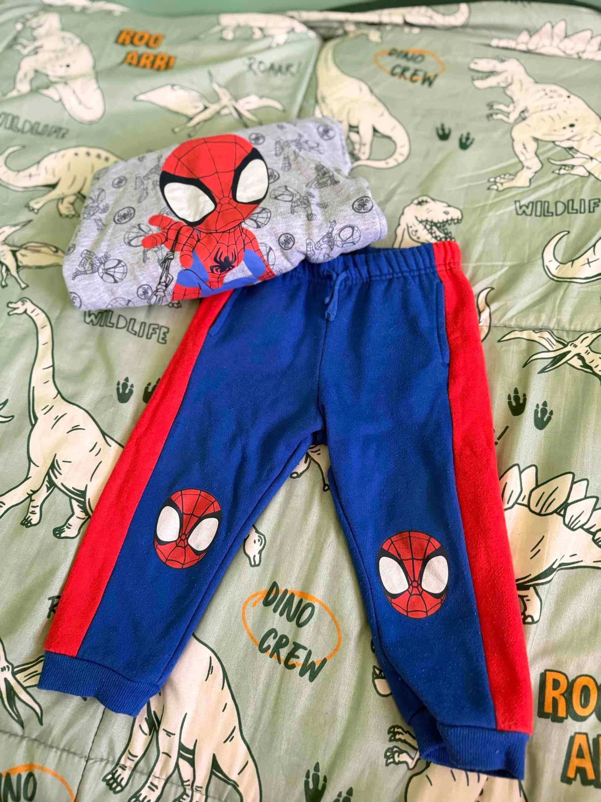 Conjunto  Spiderman para niño talla 2