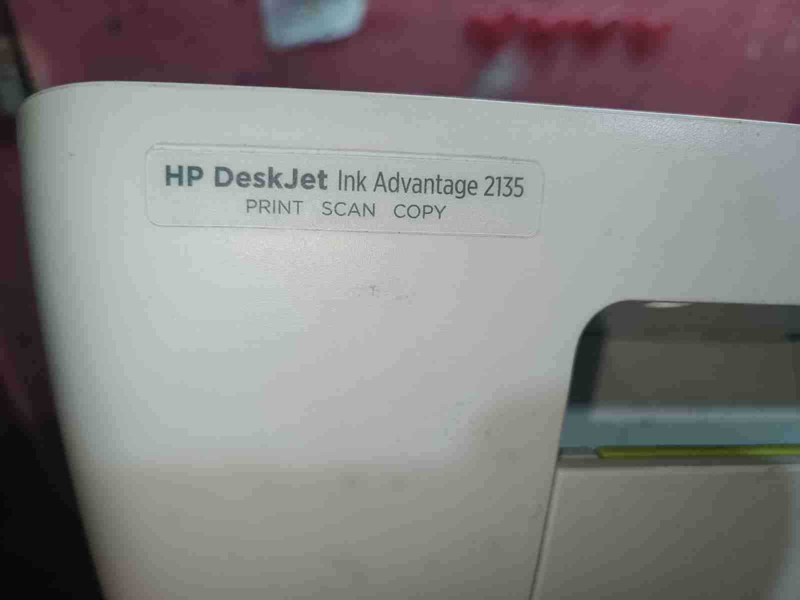 Impresora multifuncional HP amarilla - miniatura 2