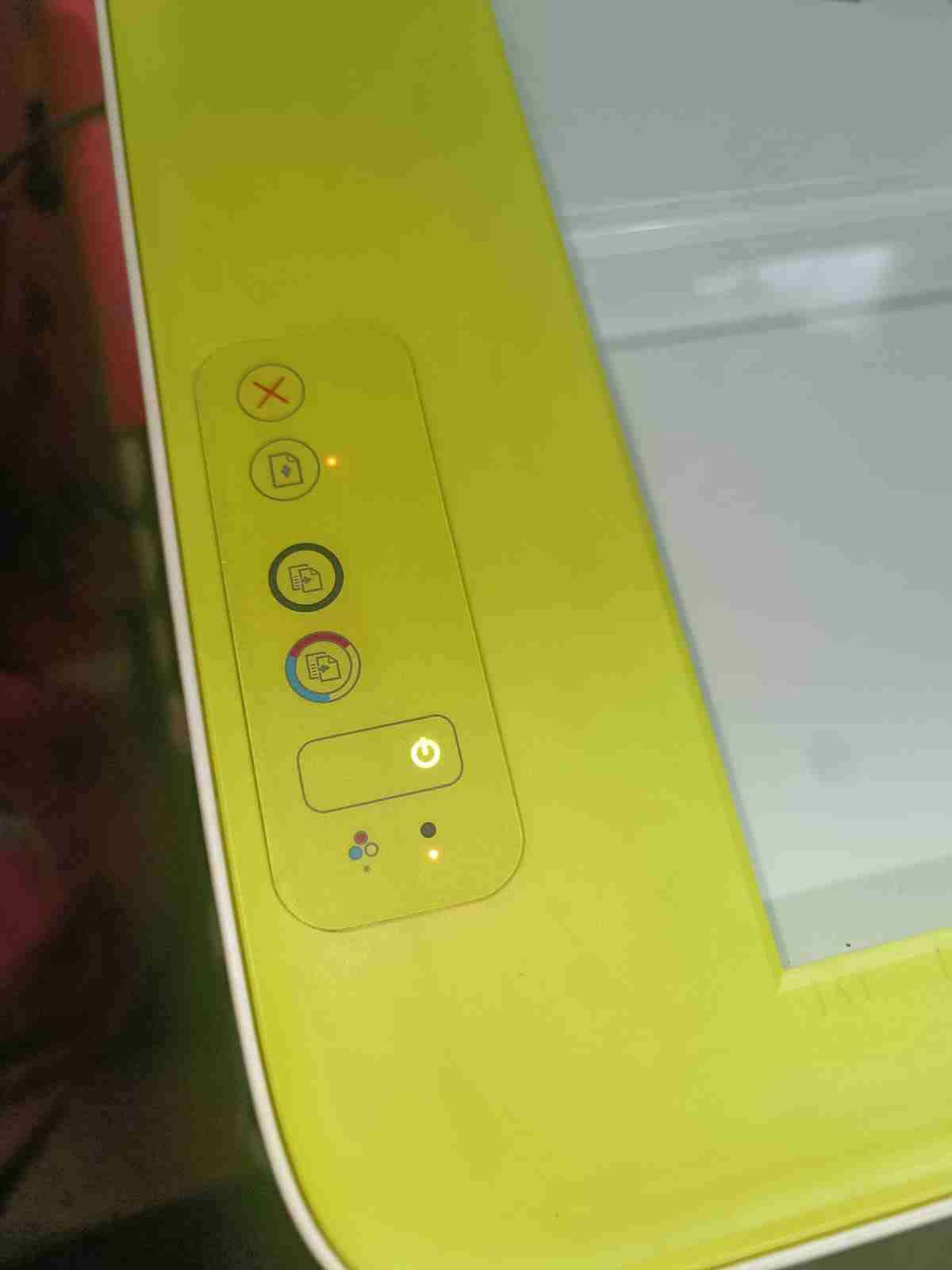 Impresora multifuncional HP amarilla - miniatura 4