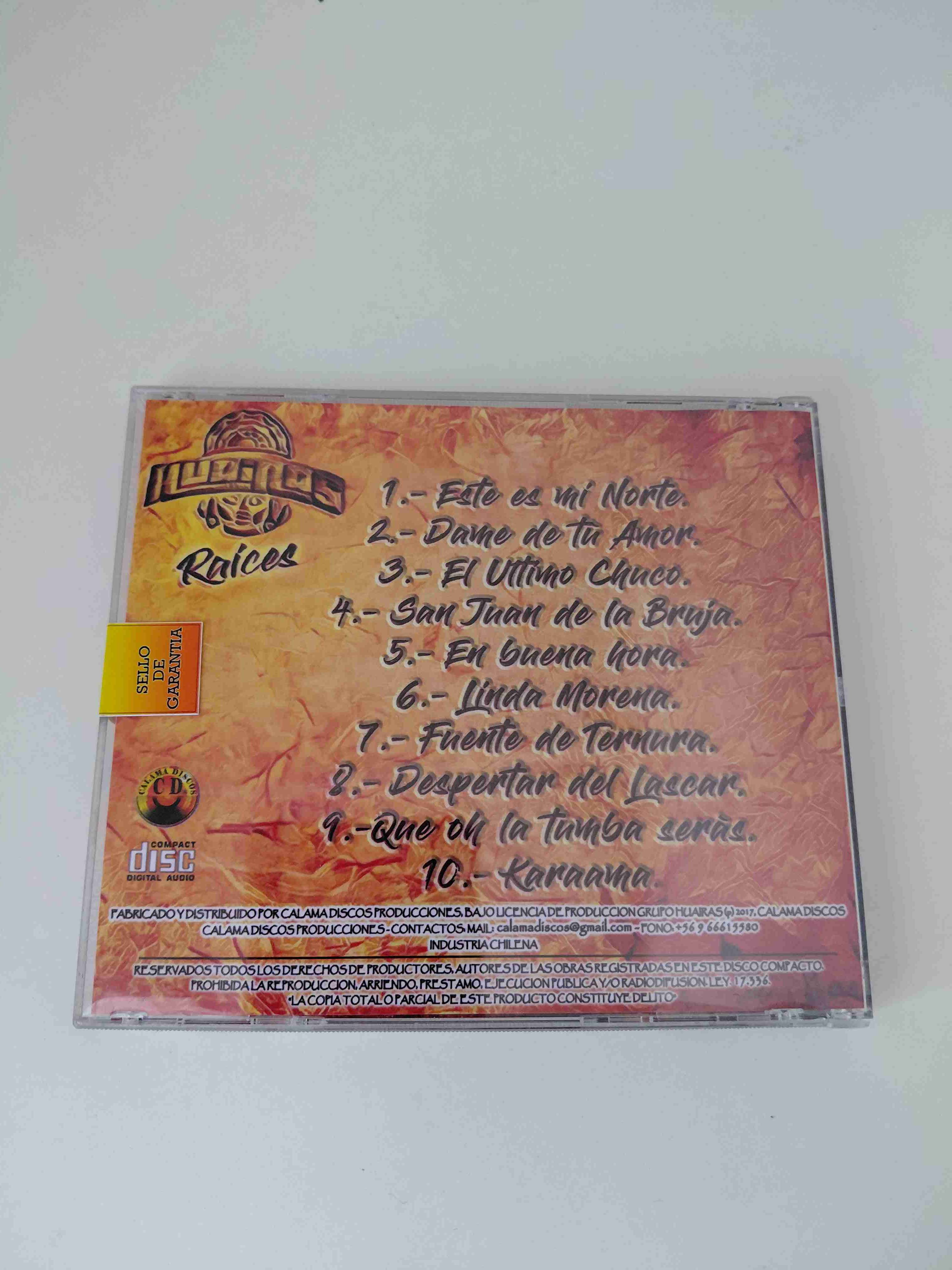 CD musical Illapu Remos - miniatura 2