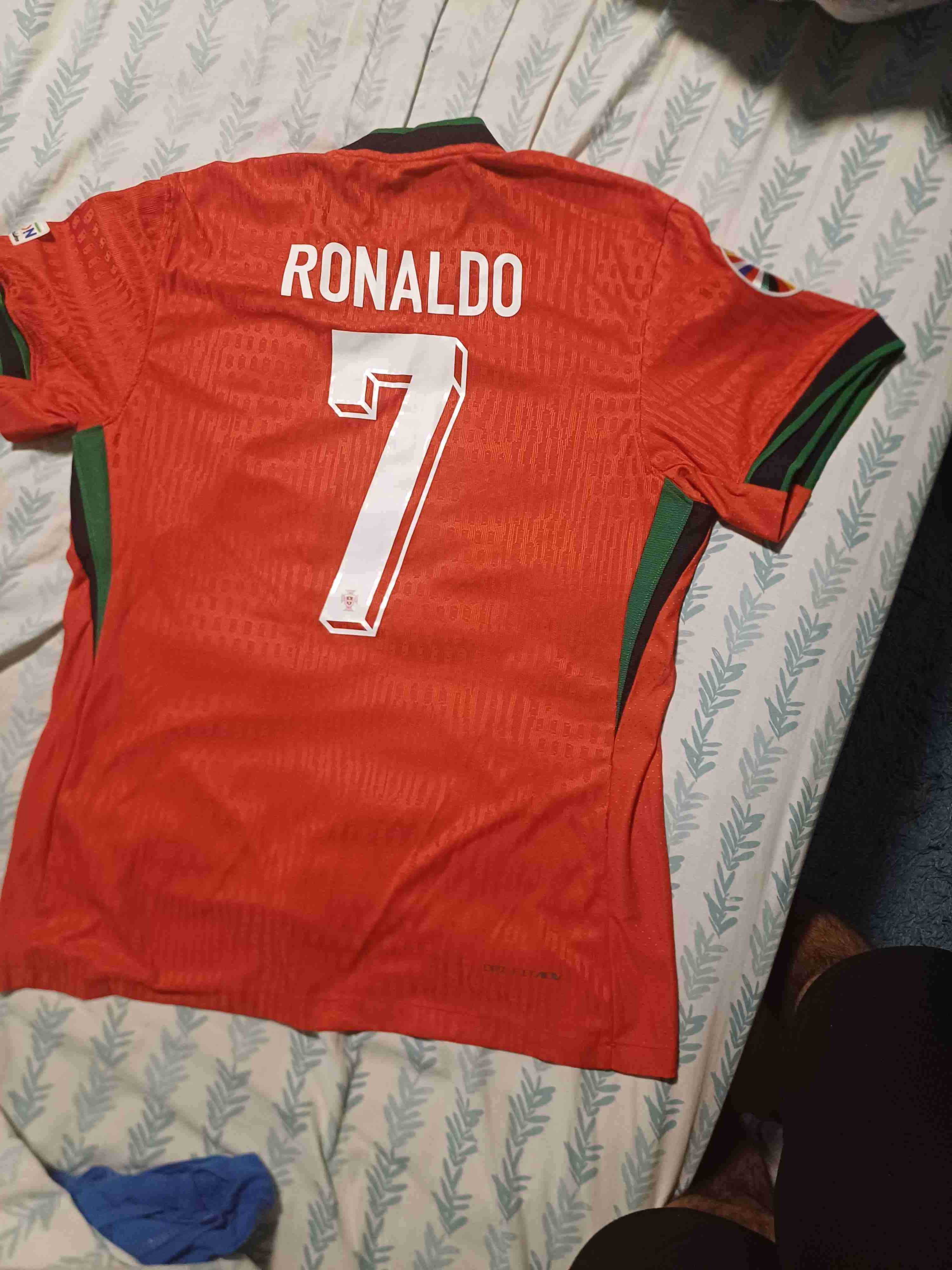 Camiseta Portugal Nike Roja Cr7 - miniatura 2