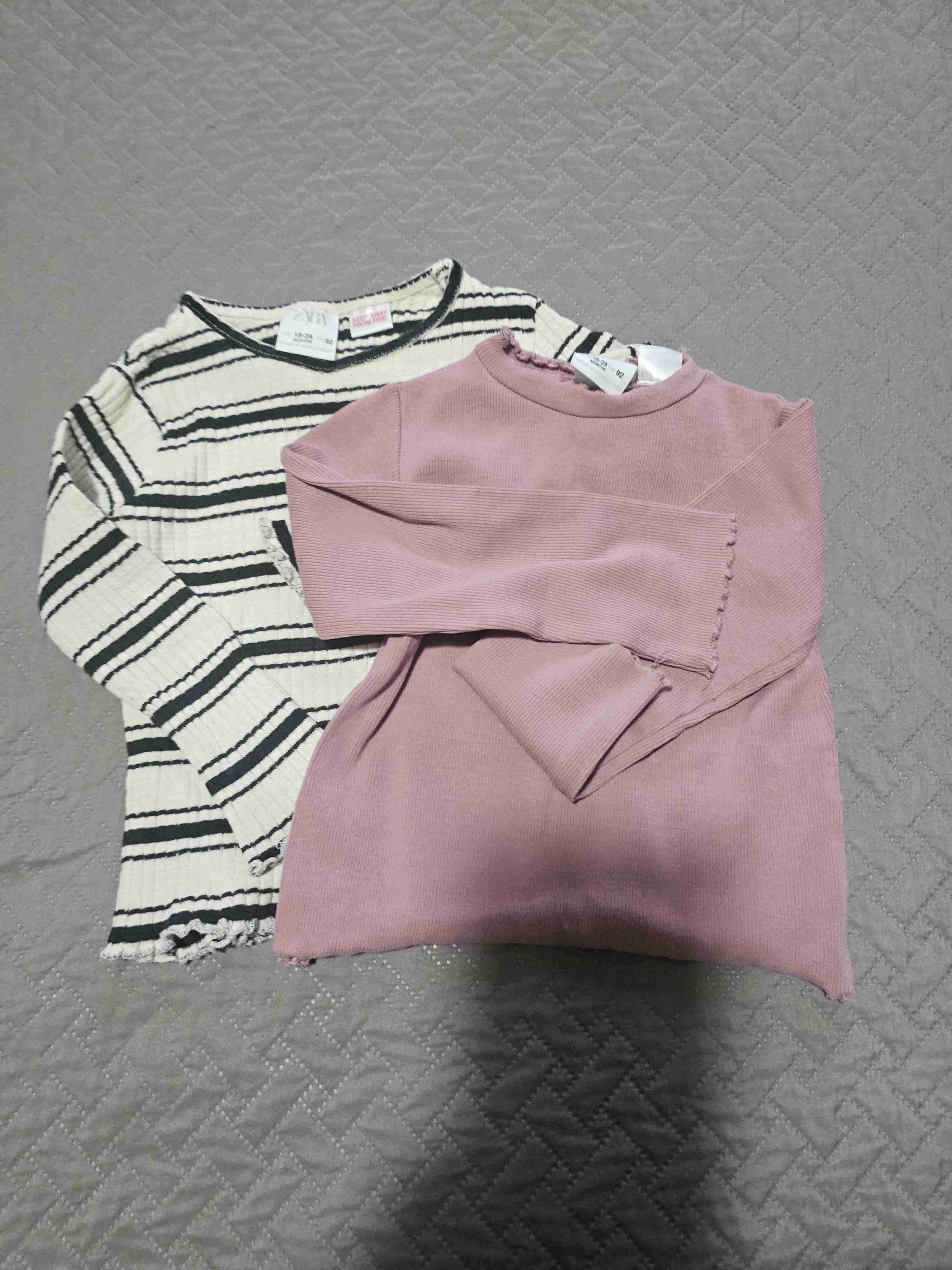 Conjunto poleras niña Zara - miniatura 2