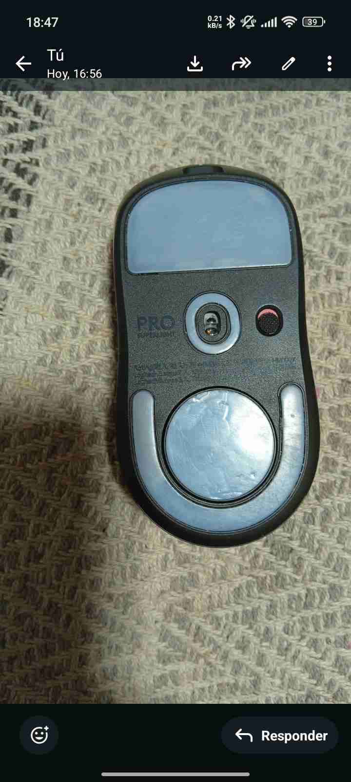 Mouse Logitech Pro X Super ligth 2 SE -Black - miniatura 3