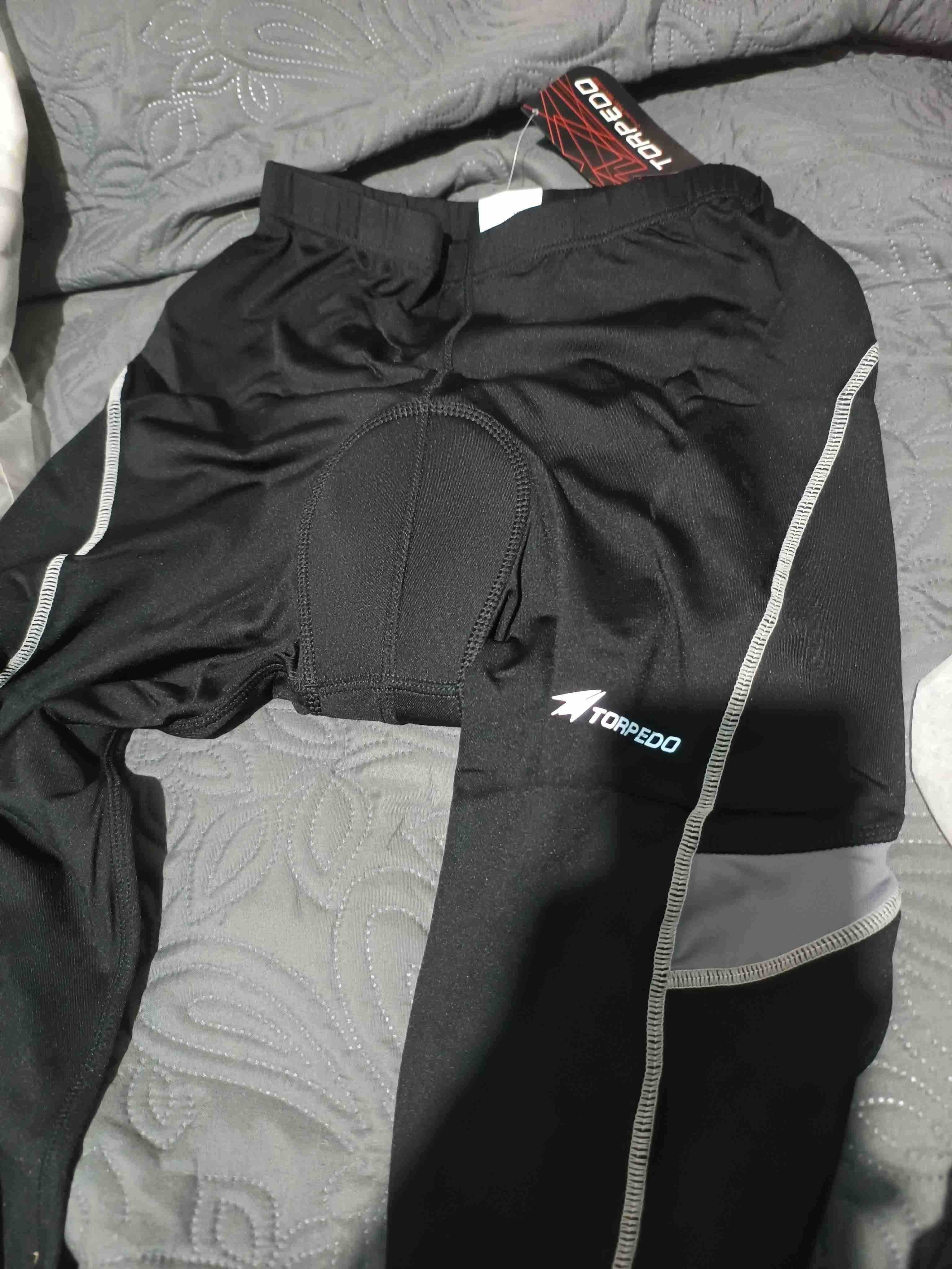 Calzas ciclismo Torpedo negras