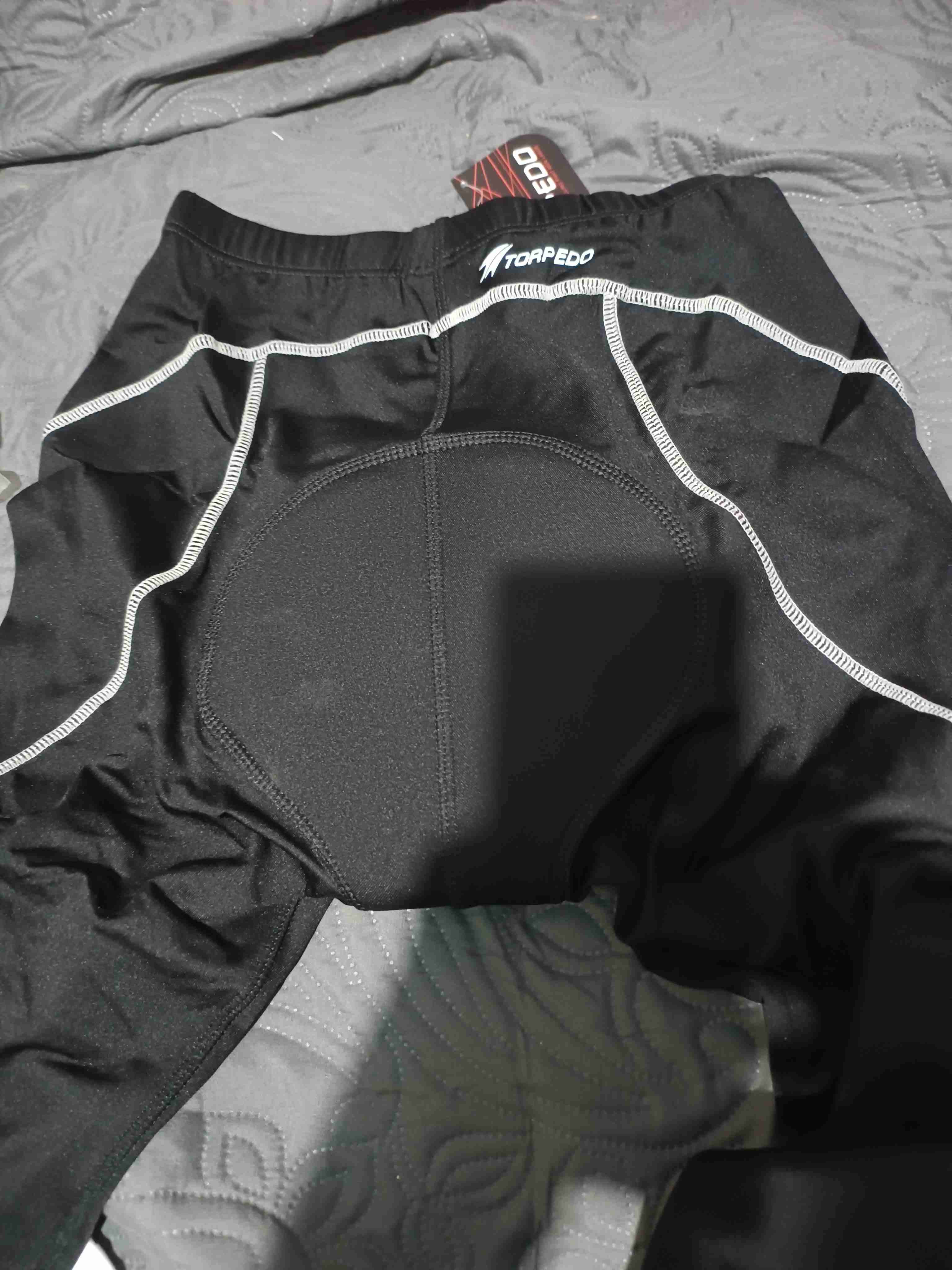 Calzas ciclismo Torpedo negras - miniatura 2