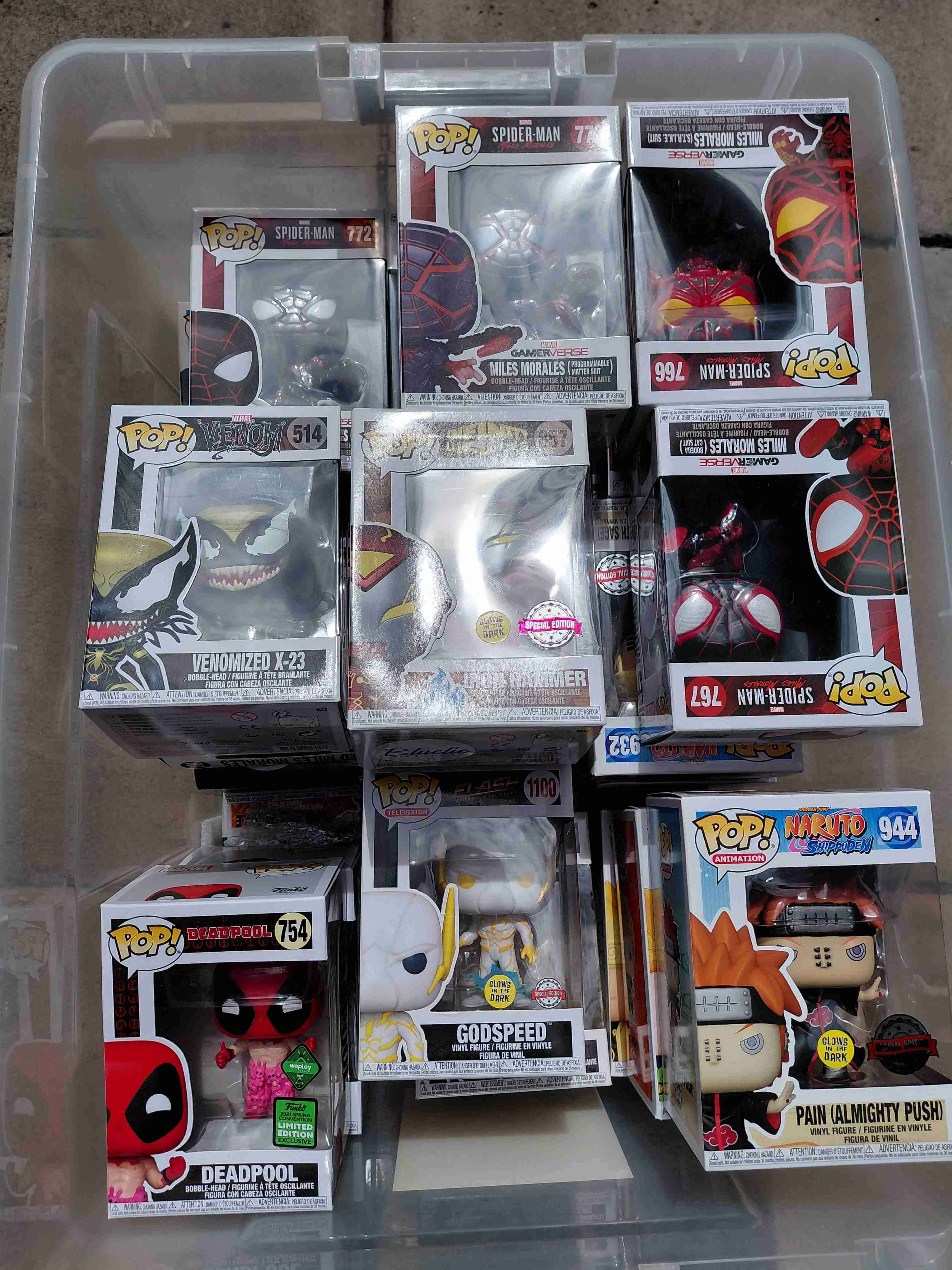 Figuras Funko Pop Spider-Man y Naruto variedad - miniatura 3