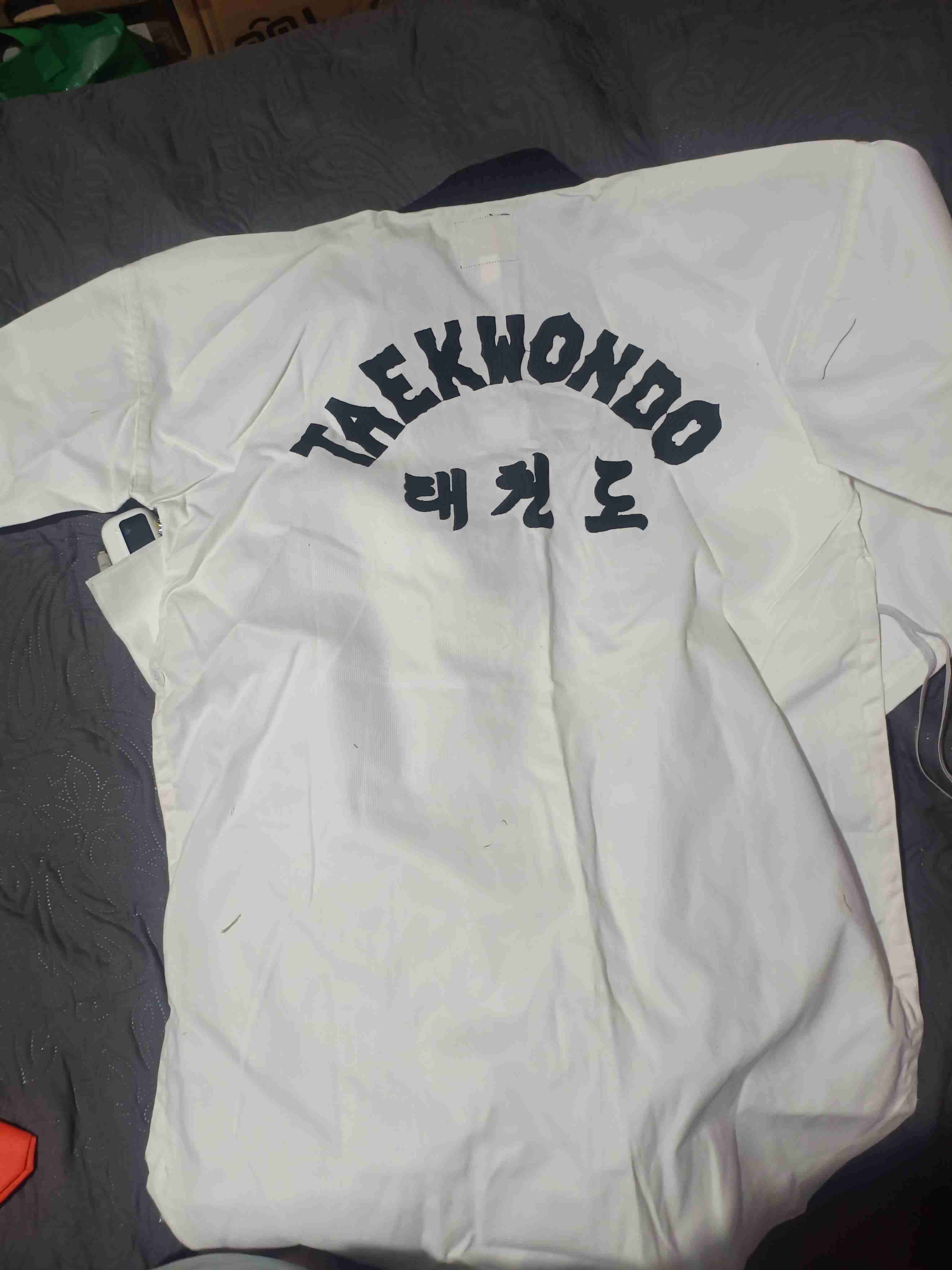 Uniforme de taekwondo blanco - miniatura 2